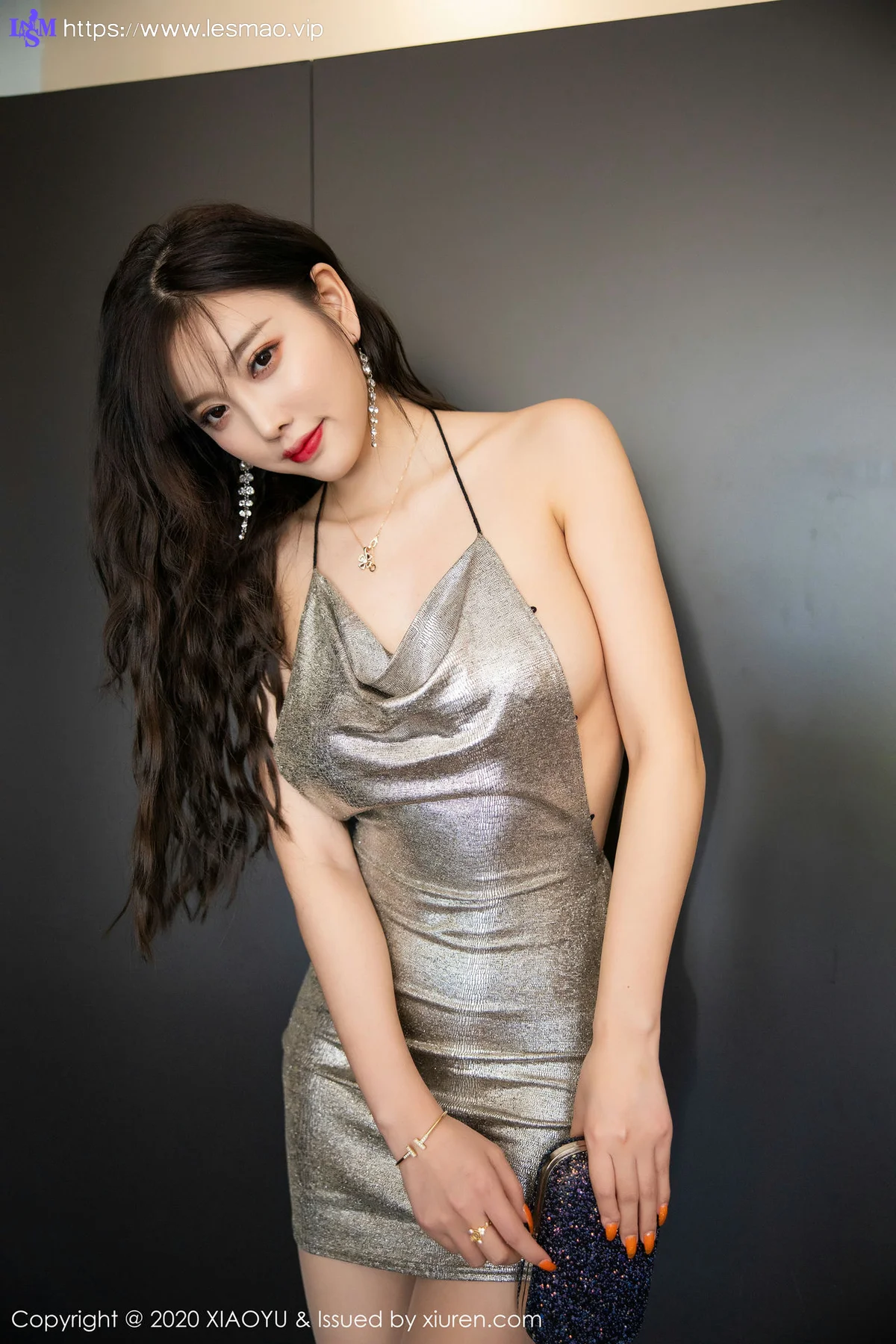 XIAOYU  语画界 Vol.286 华丽银色吊裙 杨晨晨sugar 济州岛旅拍... - 11