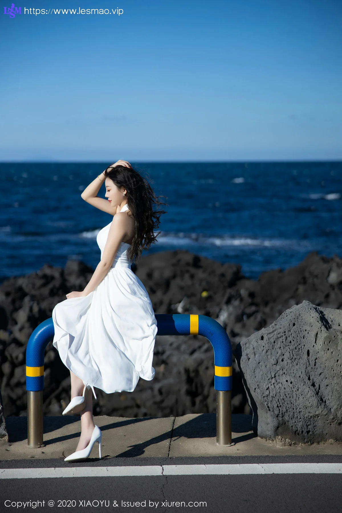 XIAOYU  语画界 Vol.286 华丽银色吊裙 杨晨晨sugar 济州岛旅拍... - 63