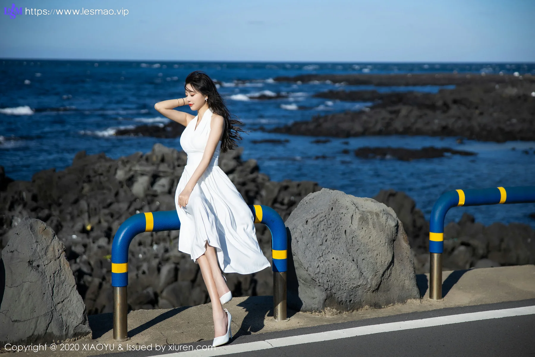 XIAOYU  语画界 Vol.286 华丽银色吊裙 杨晨晨sugar 济州岛旅拍... - 64