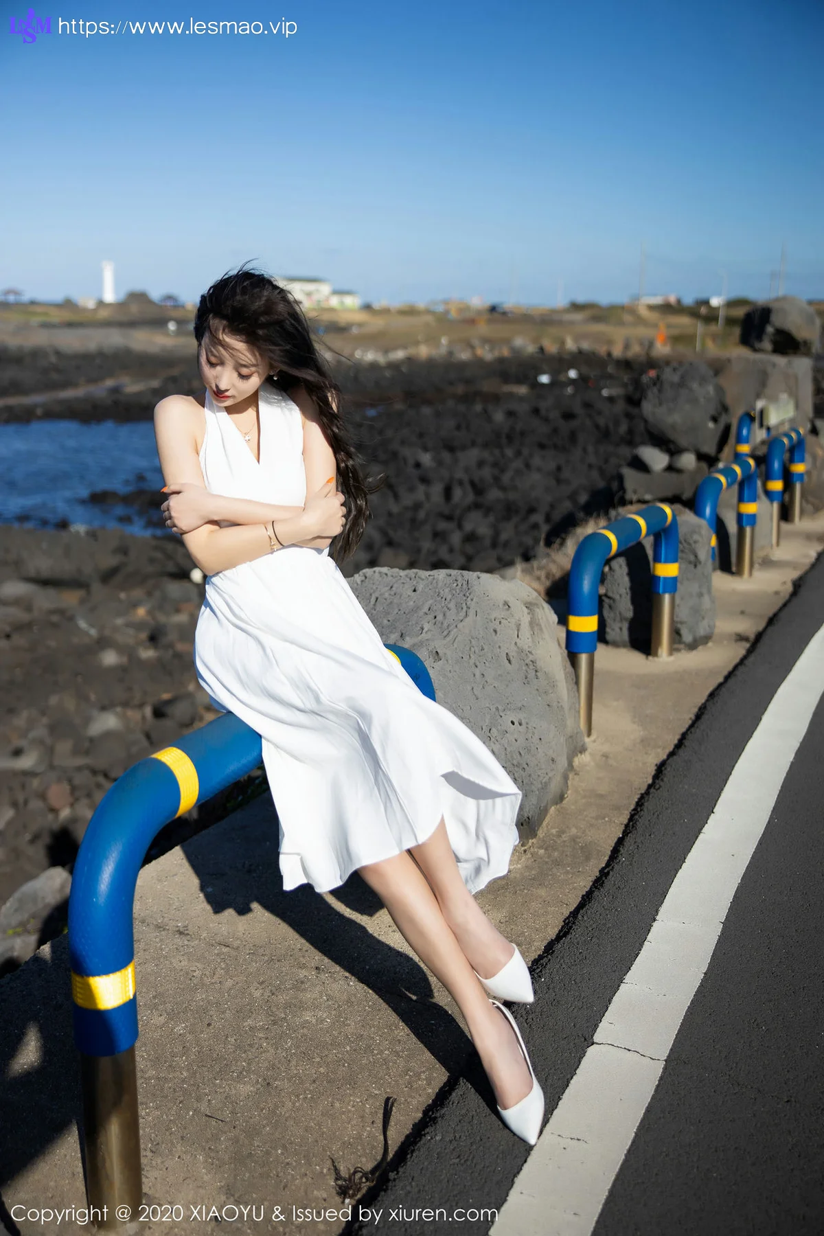 XIAOYU  语画界 Vol.286 华丽银色吊裙 杨晨晨sugar 济州岛旅拍... - 65