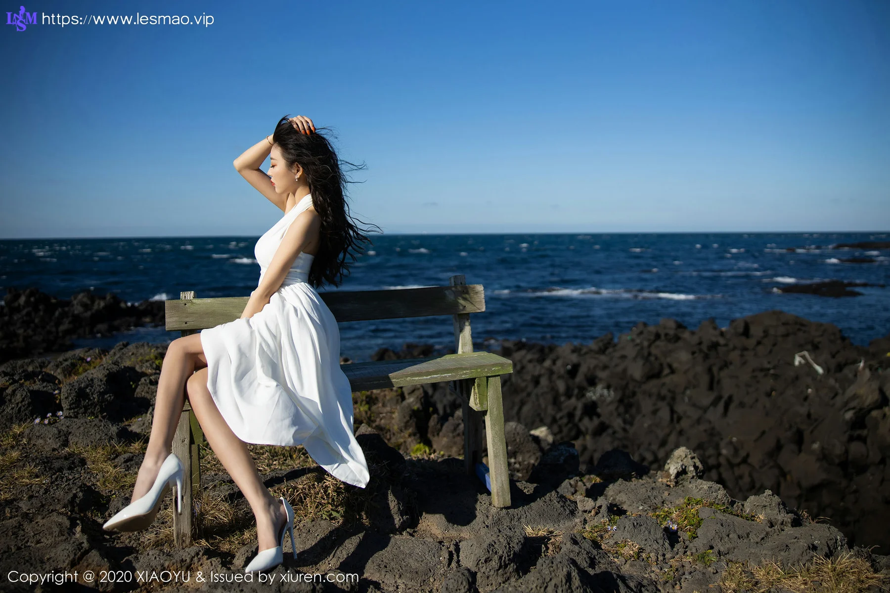 XIAOYU  语画界 Vol.286 华丽银色吊裙 杨晨晨sugar 济州岛旅拍... - 68