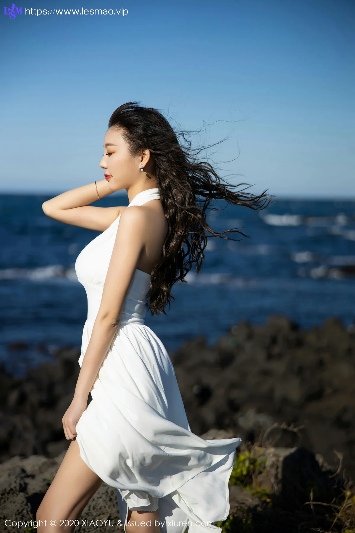 XIAOYU  语画界 Vol.286 华丽银色吊裙 杨晨晨sugar 济州岛旅拍... - 70