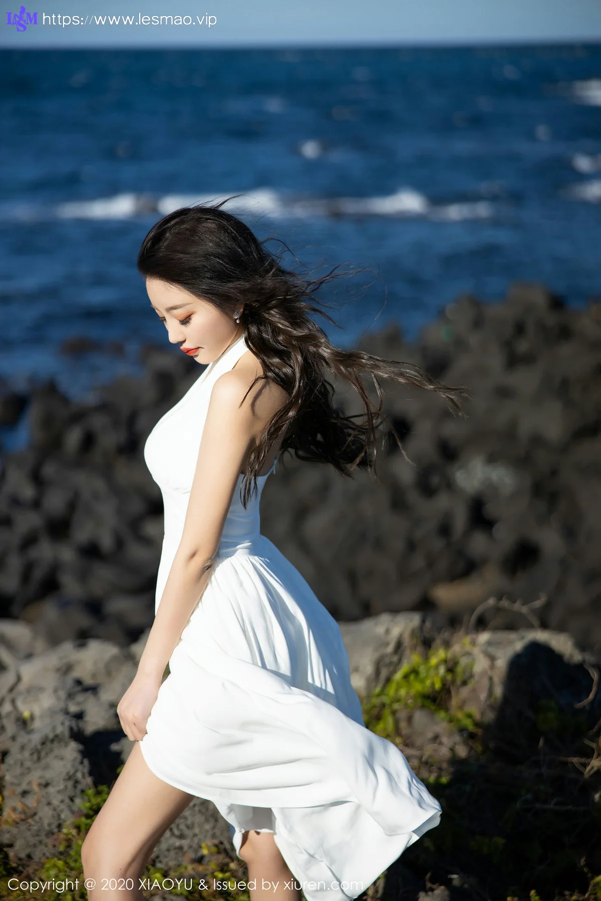 XIAOYU  语画界 Vol.286 华丽银色吊裙 杨晨晨sugar 济州岛旅拍... - 72