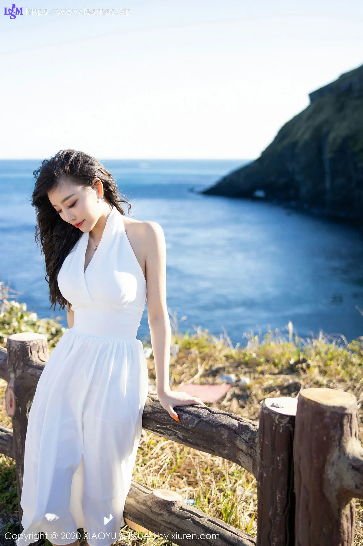 XIAOYU  语画界 Vol.286 华丽银色吊裙 杨晨晨sugar 济州岛旅拍... - 76