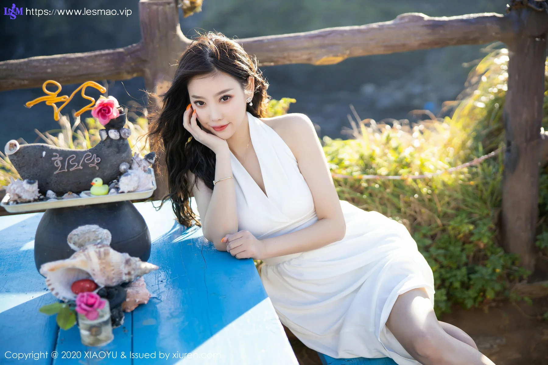 XIAOYU  语画界 Vol.286 华丽银色吊裙 杨晨晨sugar 济州岛旅拍... - 81