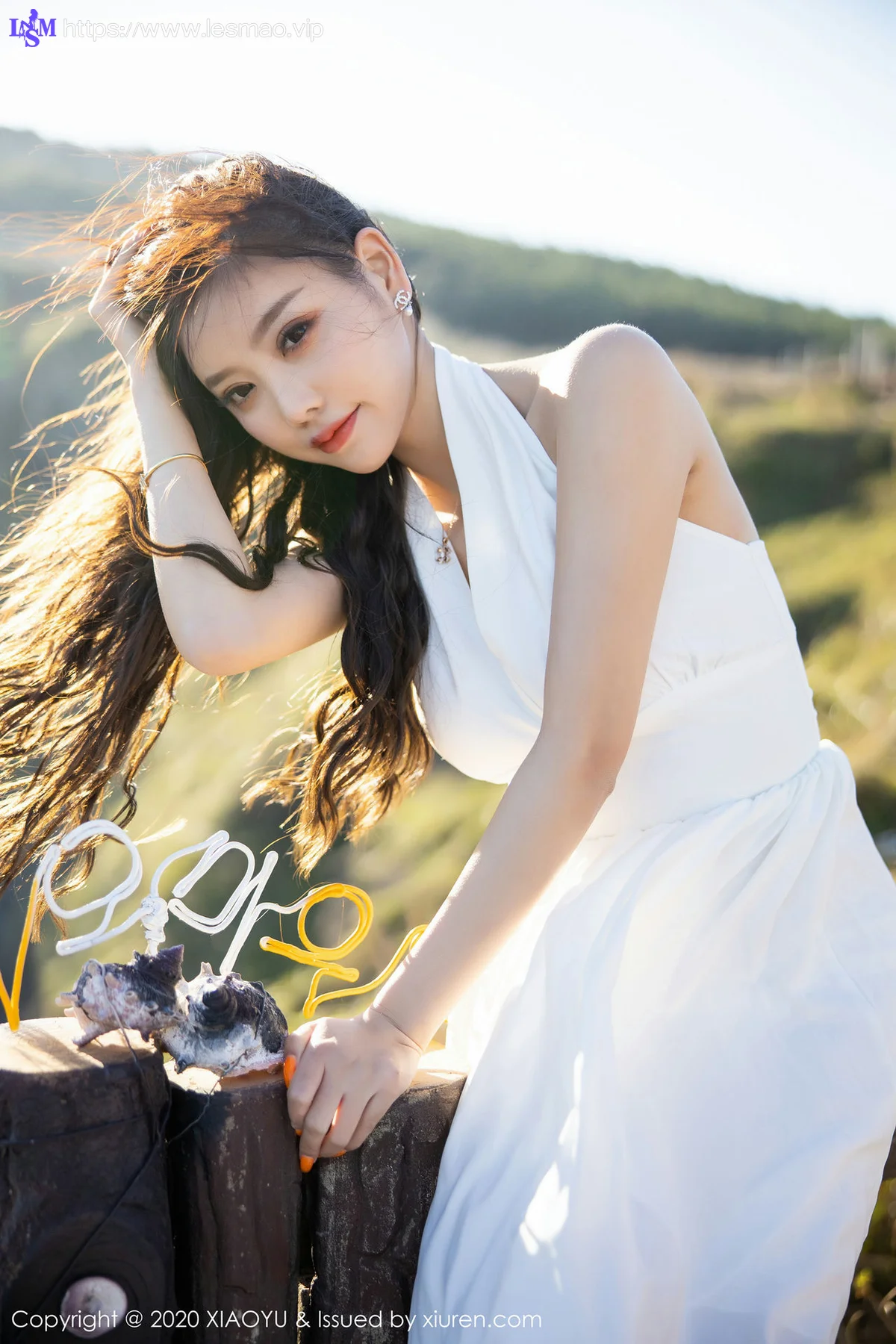XIAOYU  语画界 Vol.286 华丽银色吊裙 杨晨晨sugar 济州岛旅拍... - 83