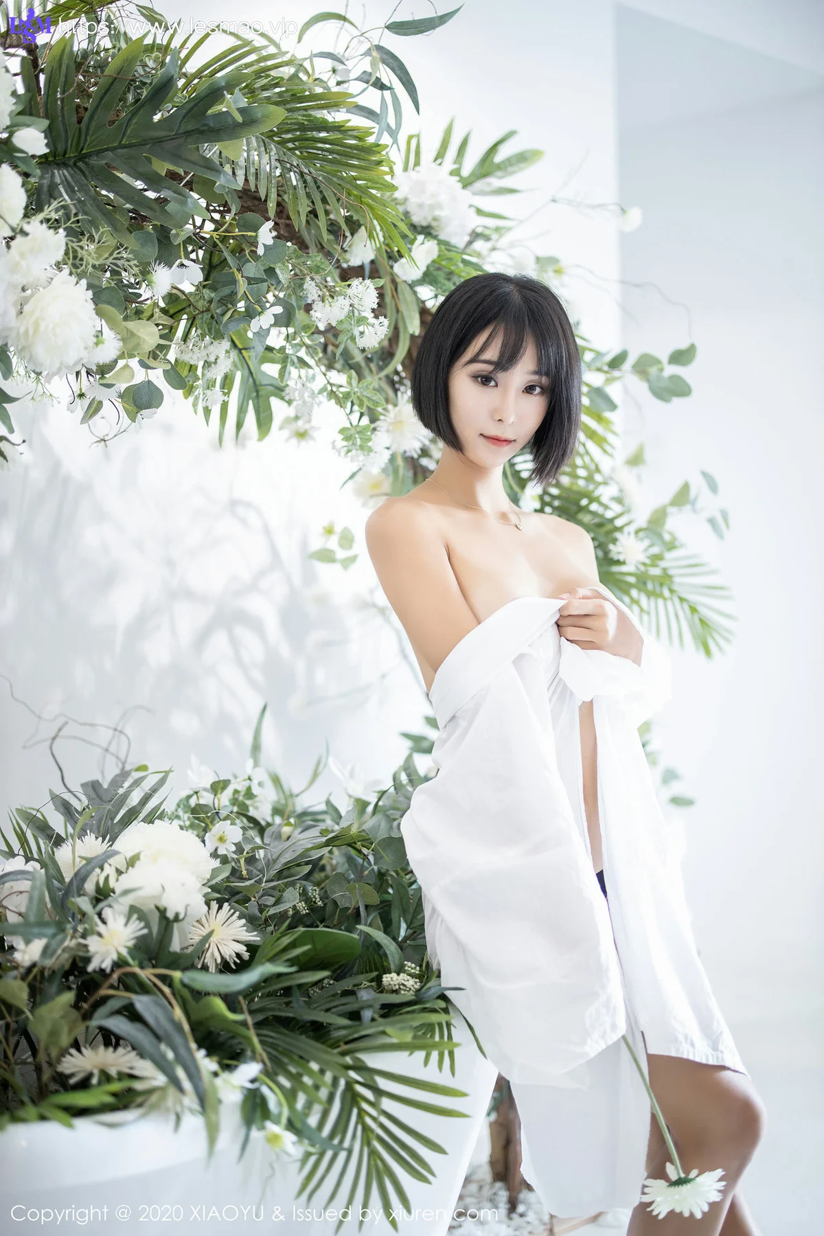 XIAOYU  语画界 Vol.292 黑丝美腿 蓝夏Akasha 性感写真 - 60