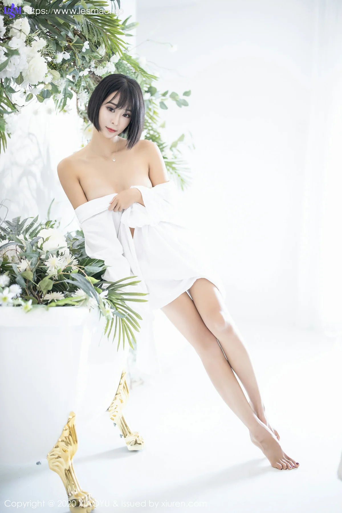 XIAOYU  语画界 Vol.292 黑丝美腿 蓝夏Akasha 性感写真 - 61