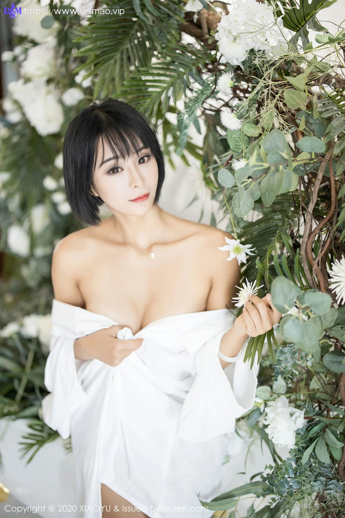 XIAOYU  语画界 Vol.292 黑丝美腿 蓝夏Akasha 性感写真 - 64