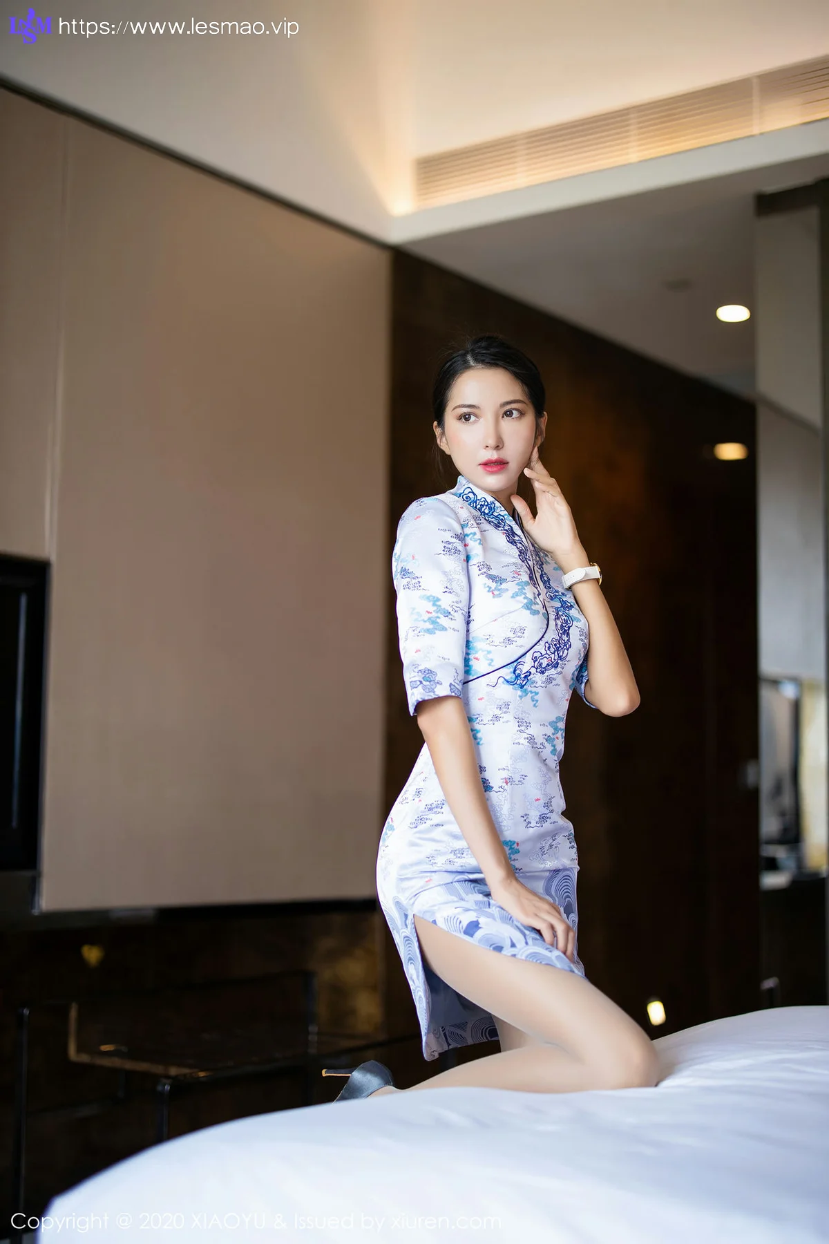 XIAOYU  语画界 Vol.304 韵味旗袍 Carry 现代朦胧丝袜丝袜美... - 20