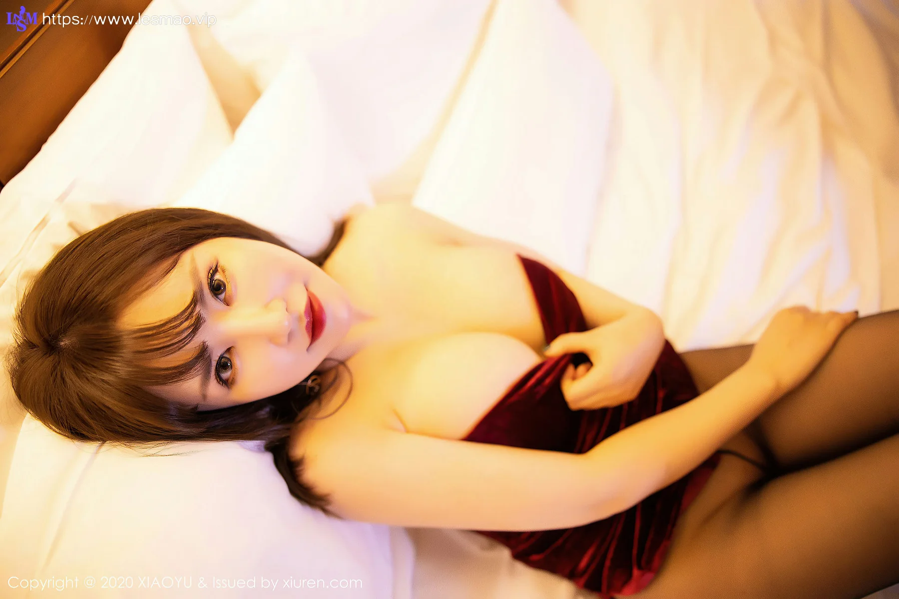 XIAOYU  语画界 Vol.316 夏小雅 红色爆乳紧身裙 - 33