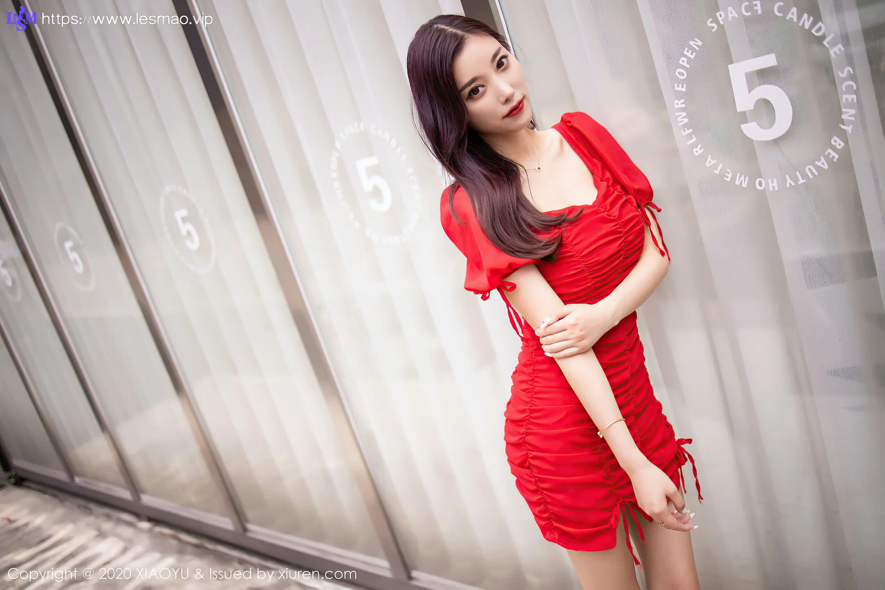 XIAOYU  语画界 Vol.326 杨晨晨 曼妙优雅红裙 - 58