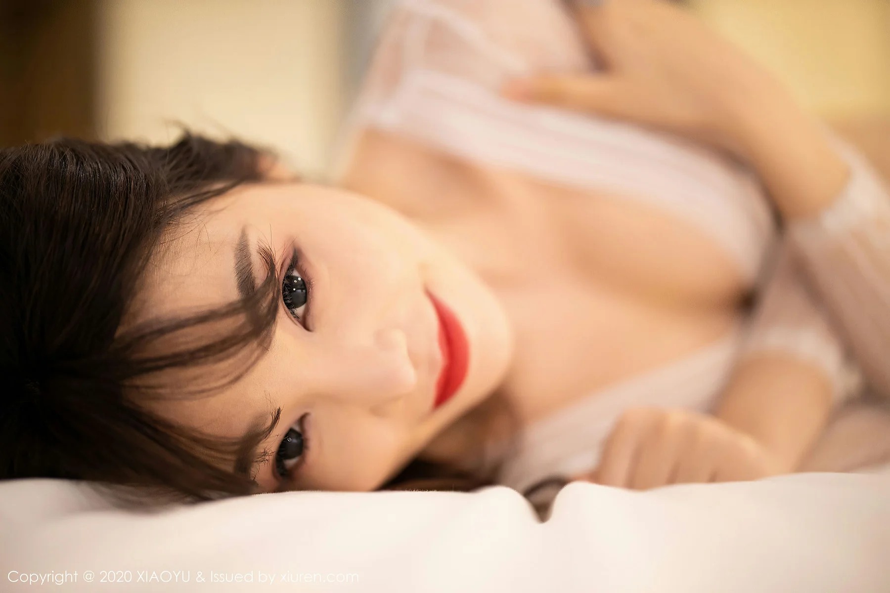 XIAOYU  语画界 Vol.329 超短牛仔裤与网袜 芝芝 - 65