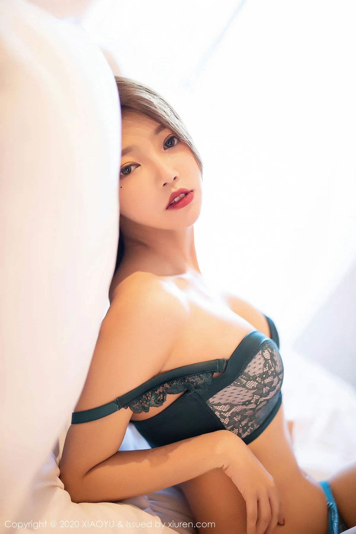 XIAOYU  语画界 Vol.337 青瓷色内衣 冯木木LRIS - 43