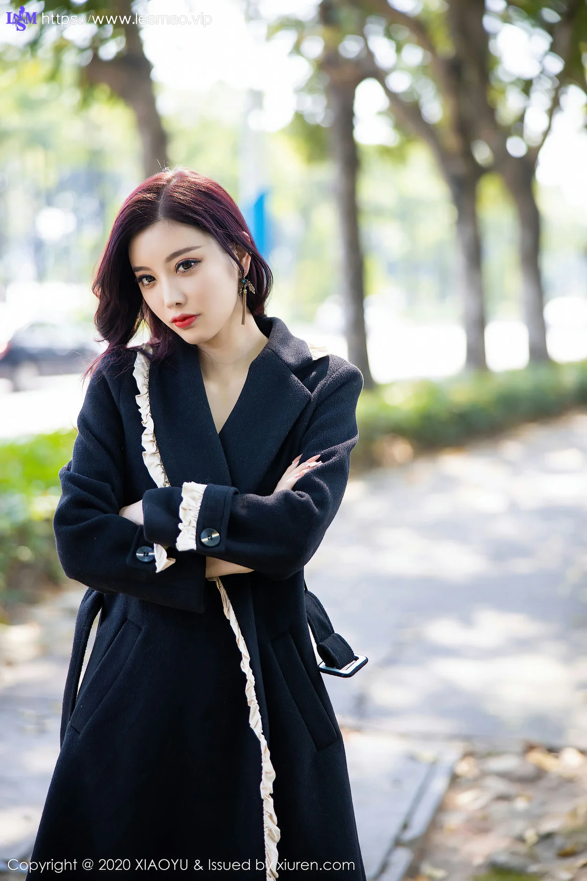 XIAOYU  语画界 Vol.338 杨晨晨sugar 车模网袜皮衣 - 12