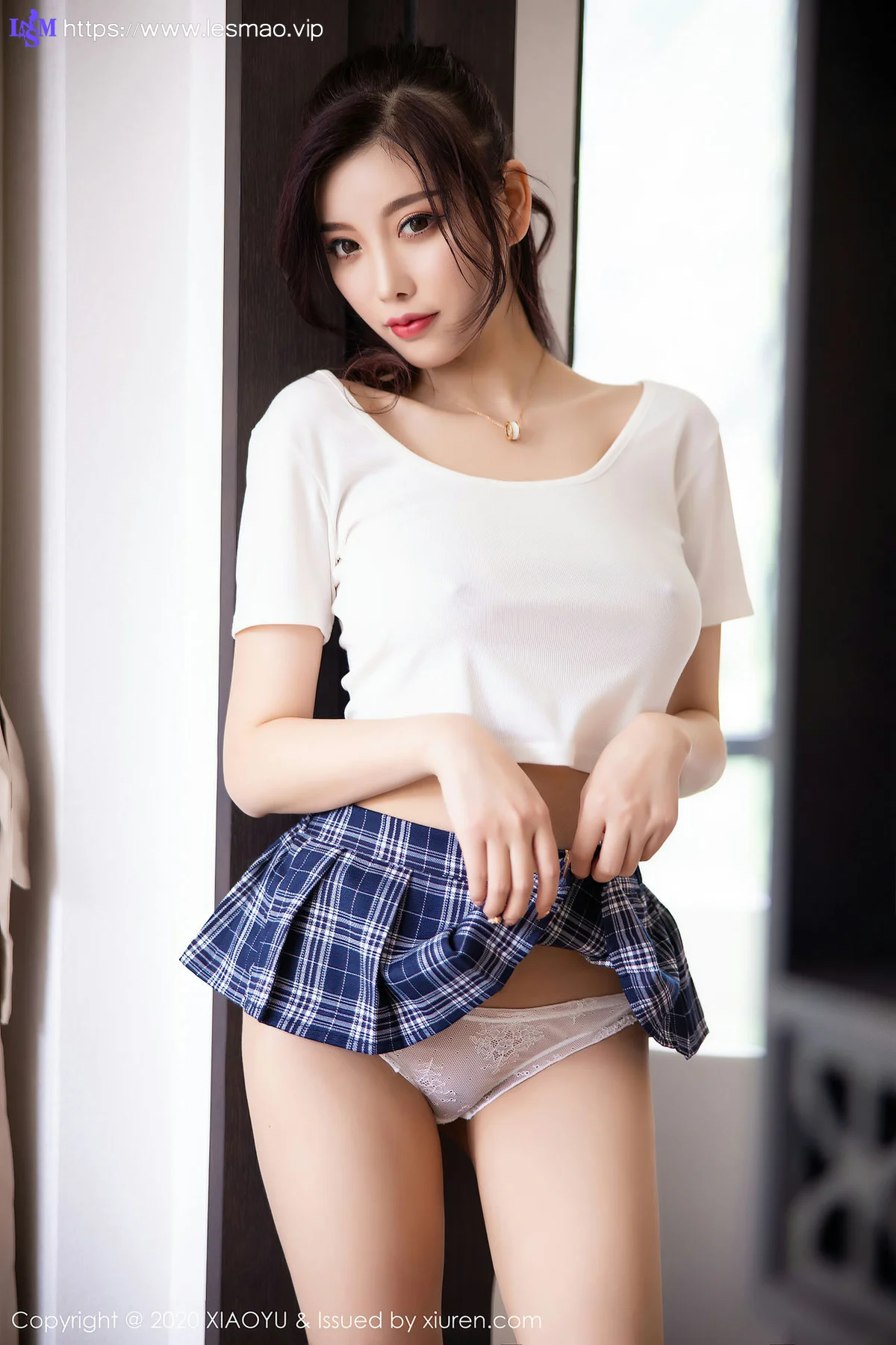 XIAOYU  语画界 Vol.343 高马尾jk系列短裙 杨晨晨sugar - 40
