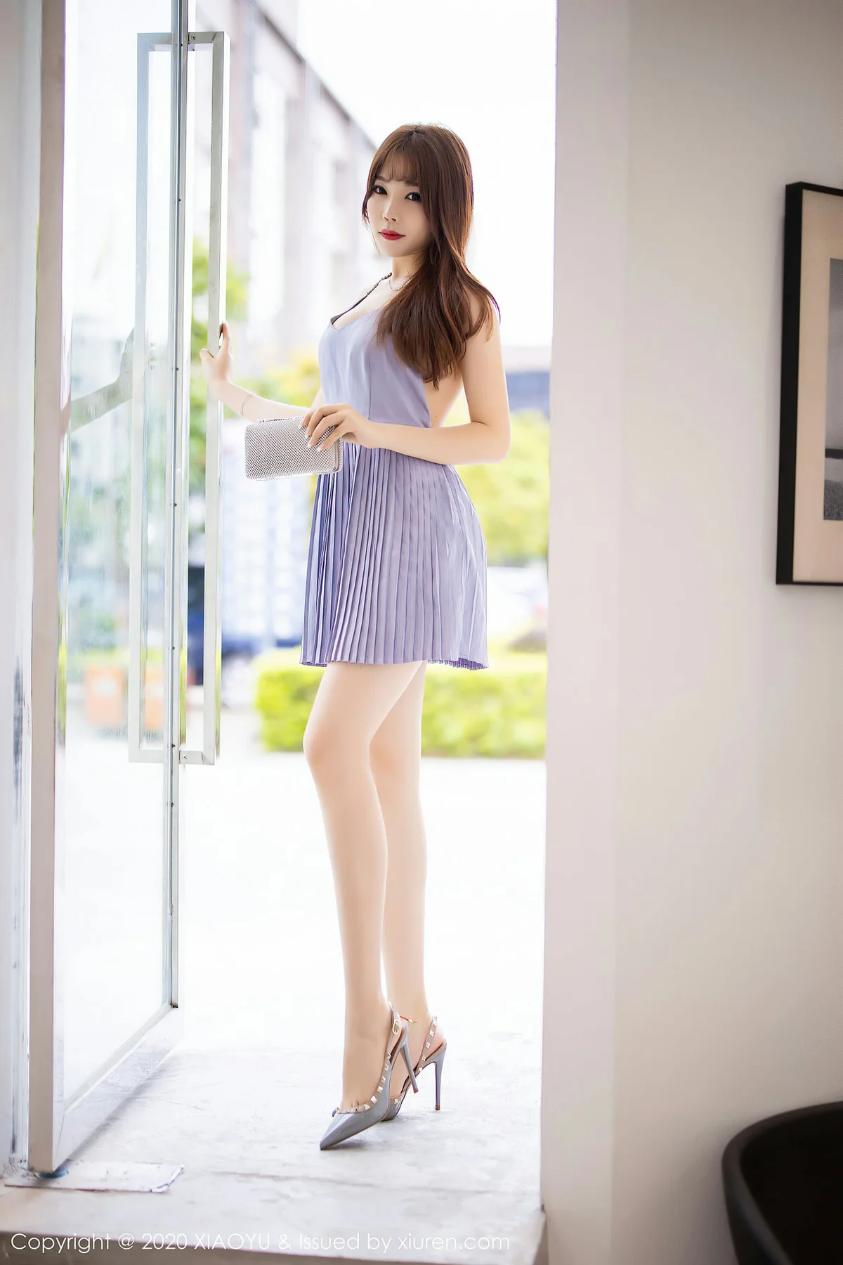 XIAOYU  语画界 Vol.344 咖啡厅外拍 芝芝booty - 61