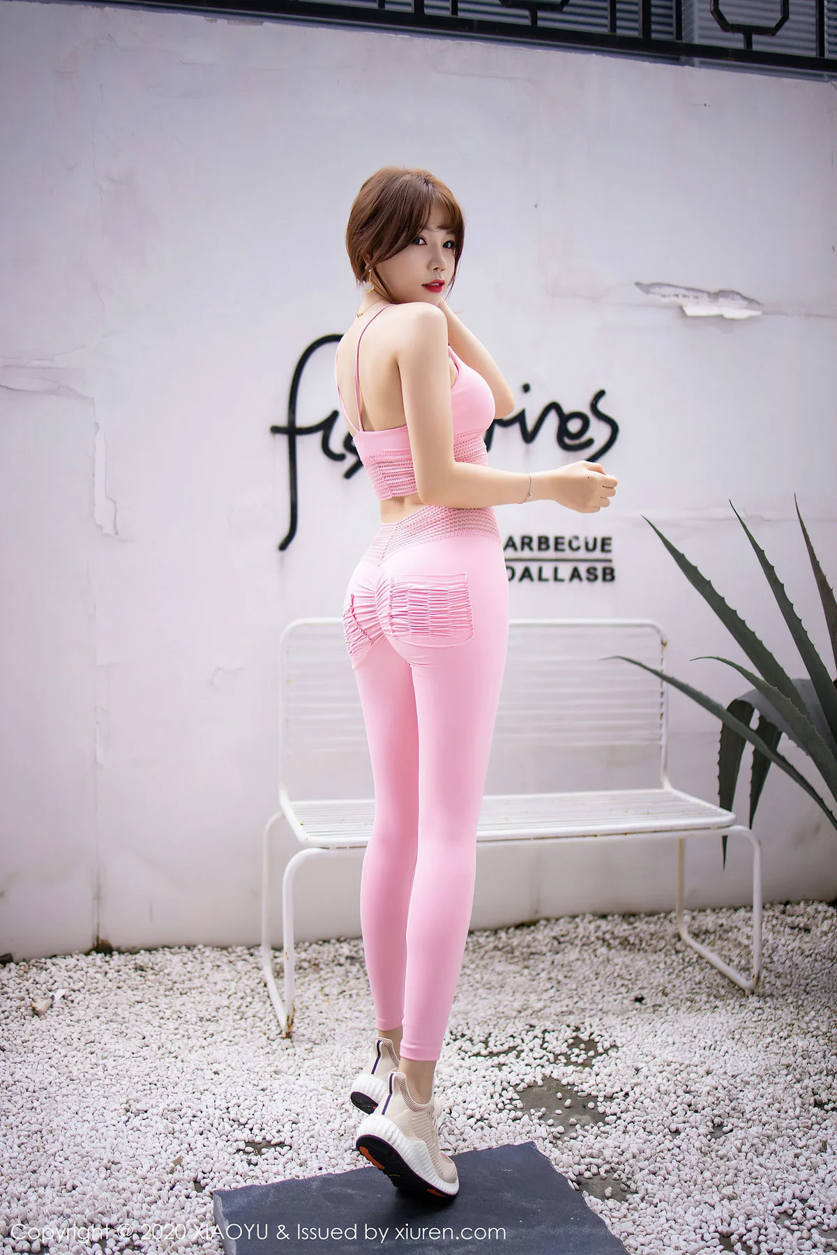 XIAOYU  语画界 Vol.344 咖啡厅外拍 芝芝booty - 76