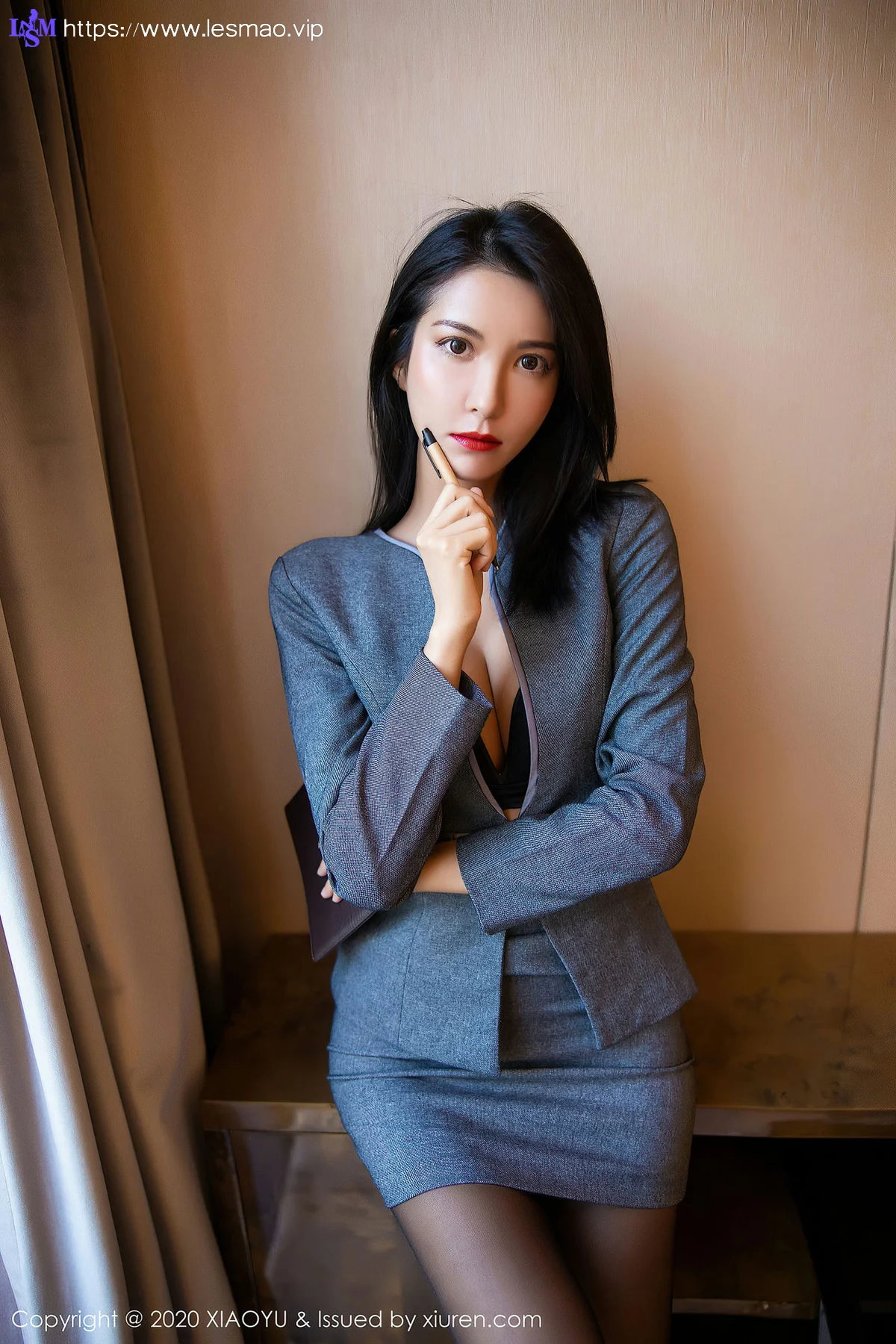 XIAOYU  语画界 Vol.347 carry 职业制服黑丝美腿 - 78