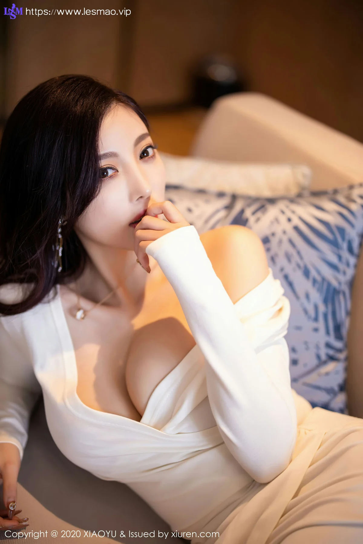 XIAOYU  语画界 Vol.377 白色礼裙性感魅力 杨晨晨sugar - 65