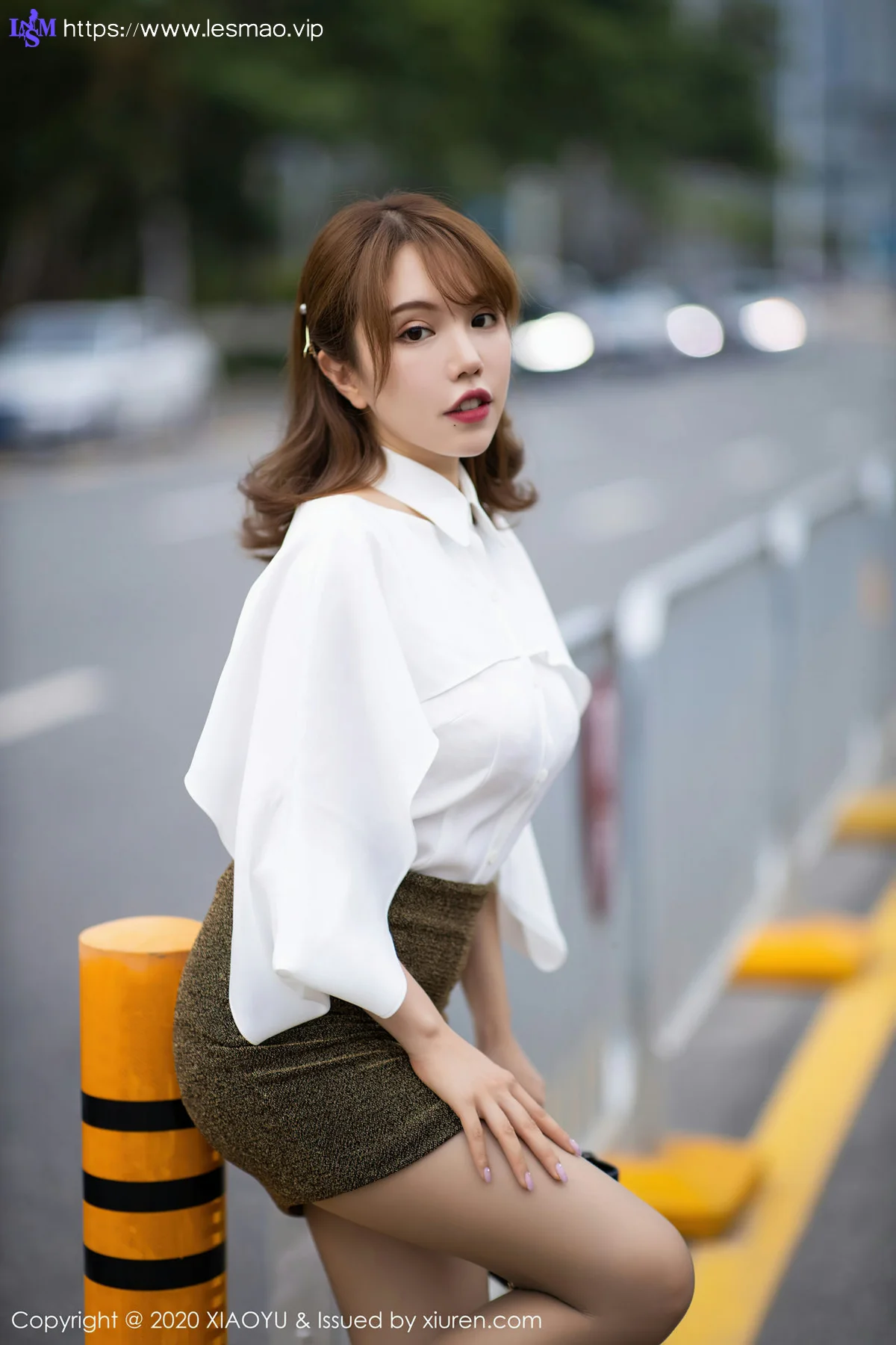 XIAOYU  语画界 Vol.382 黄楽然 性感车模气质美女 - 17