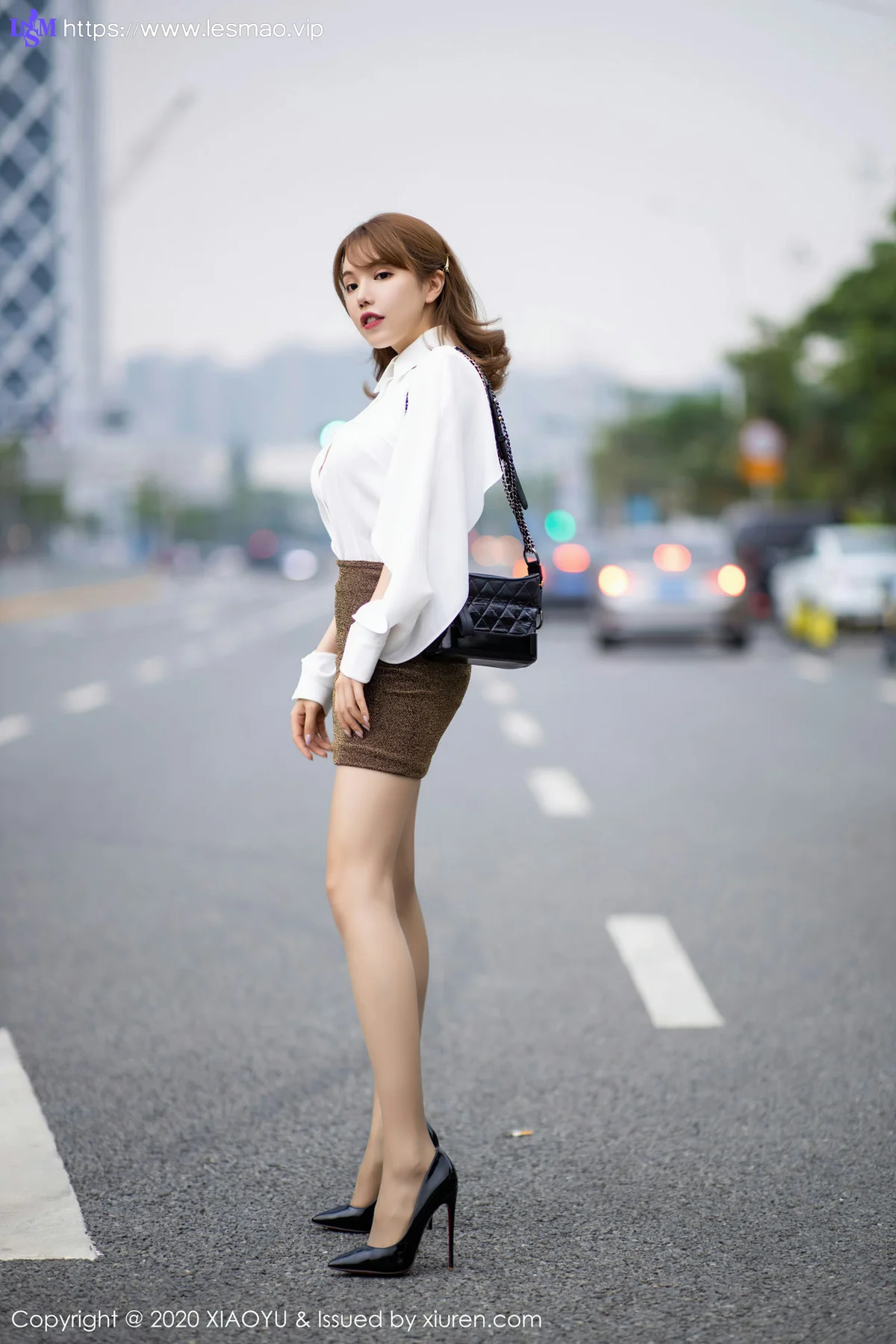 XIAOYU  语画界 Vol.382 黄楽然 性感车模气质美女 - 25