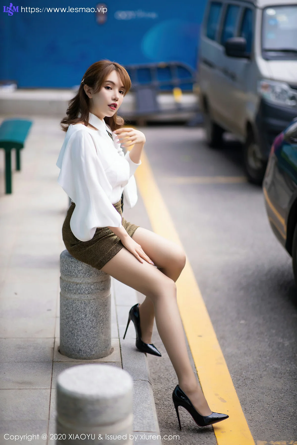 XIAOYU  语画界 Vol.382 黄楽然 性感车模气质美女 - 30