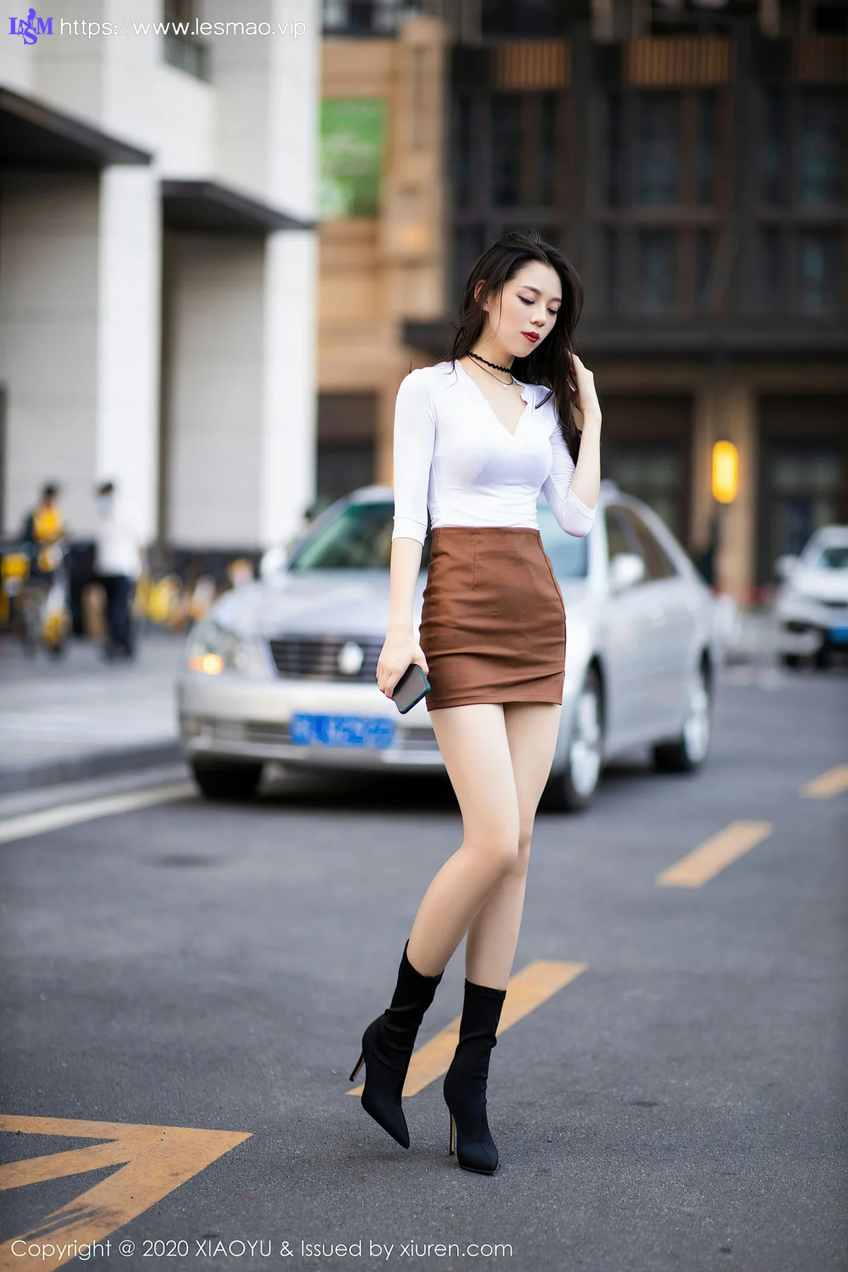 XIAOYU  语画界 Vol.387 靓丽户外车模 言沫 - 20