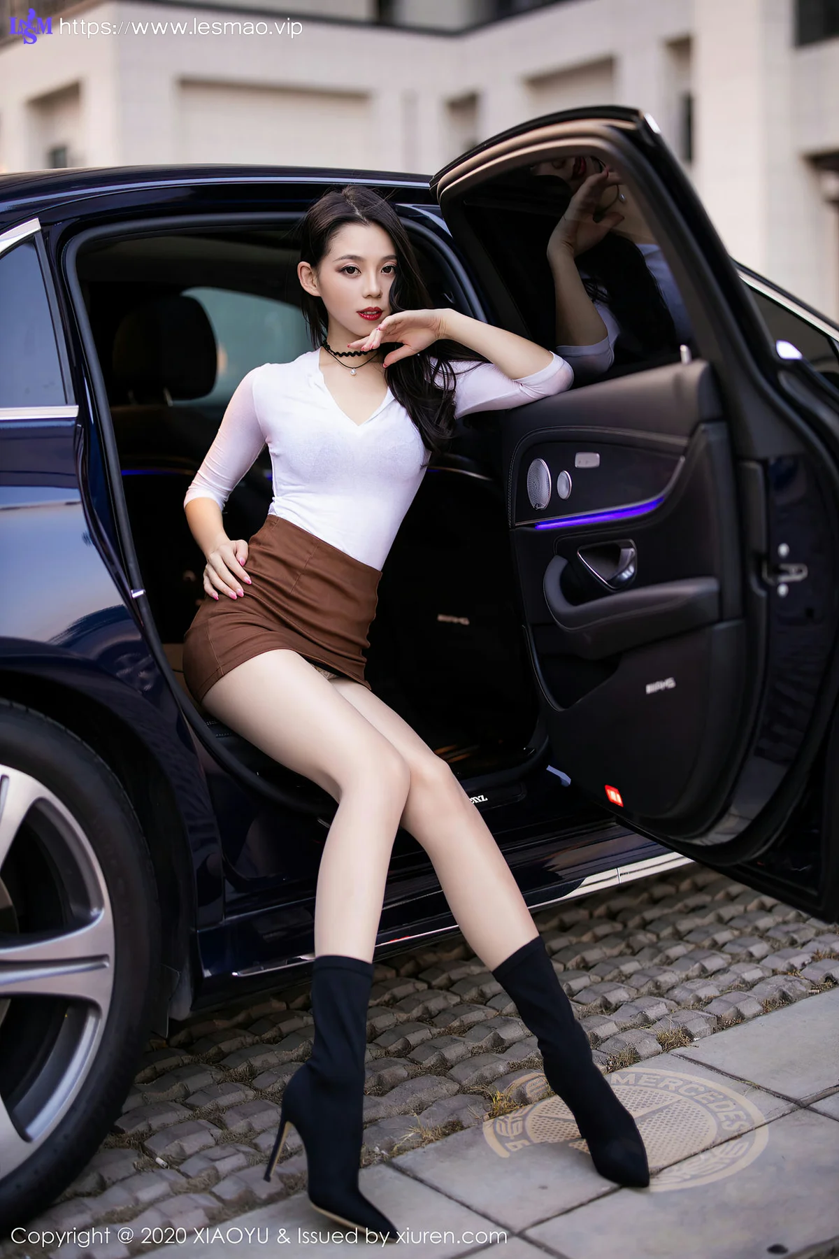 XIAOYU  语画界 Vol.387 靓丽户外车模 言沫 - 35