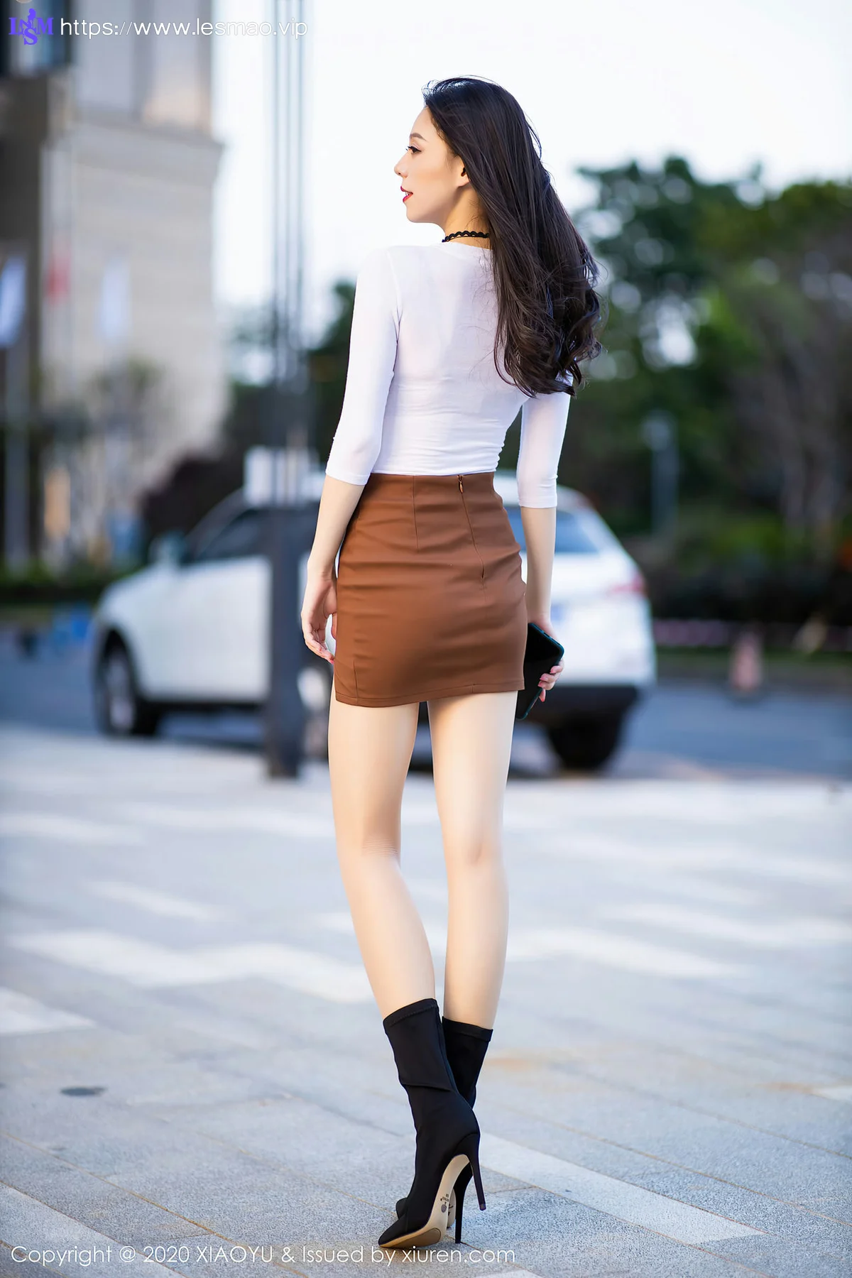 XIAOYU  语画界 Vol.387 靓丽户外车模 言沫 - 40