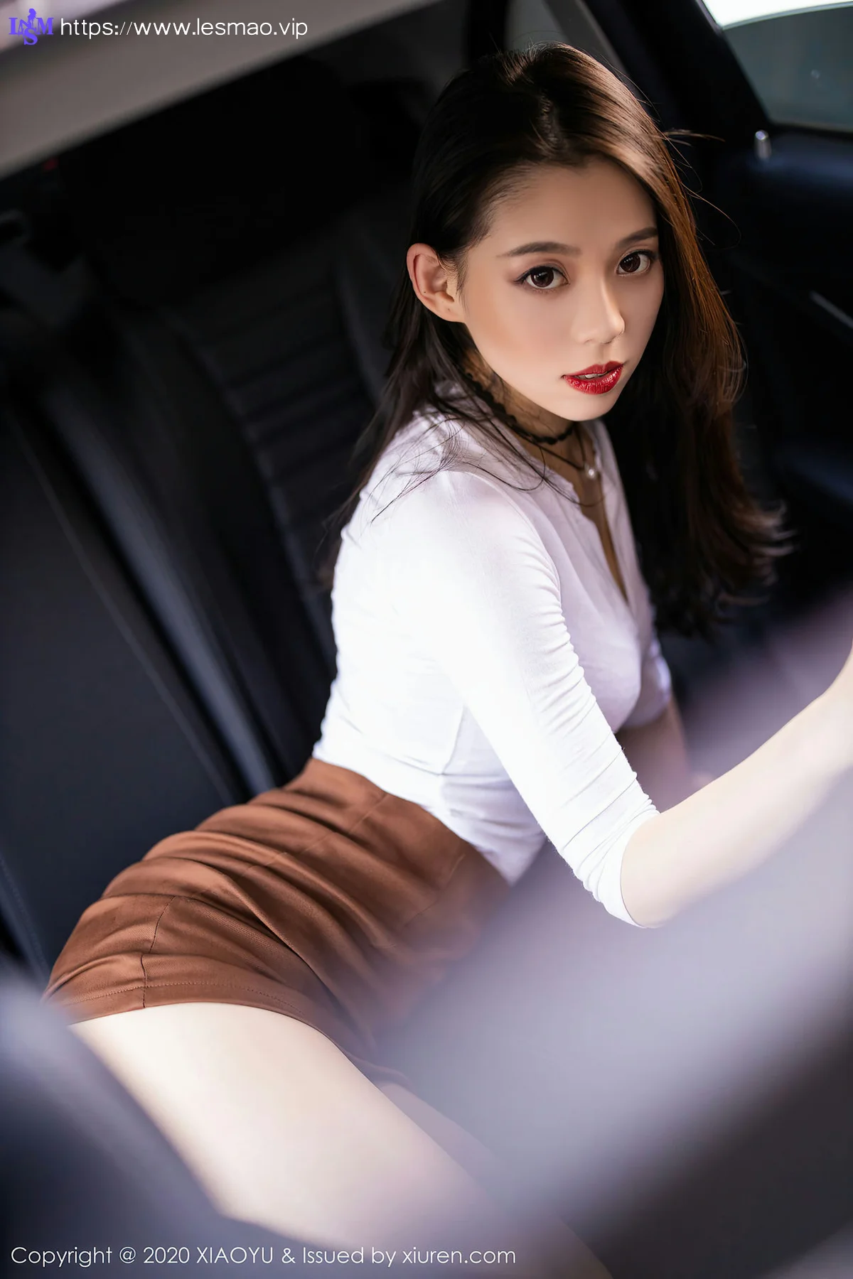 XIAOYU  语画界 Vol.387 靓丽户外车模 言沫 - 60