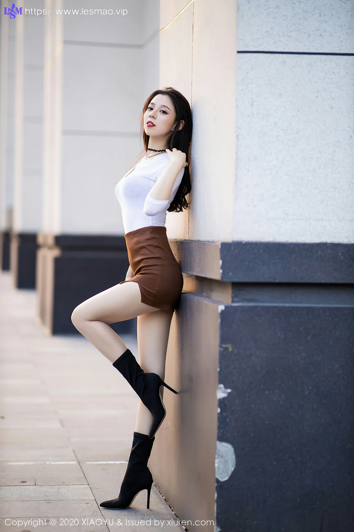 XIAOYU  语画界 Vol.387 靓丽户外车模 言沫 - 84