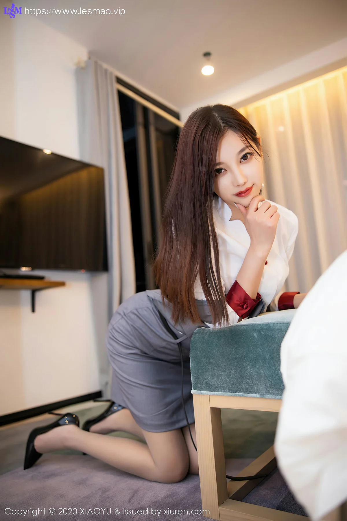XIAOYU  语画界 Vol.388 空乘制服捆绑写真 杨晨晨 - 16
