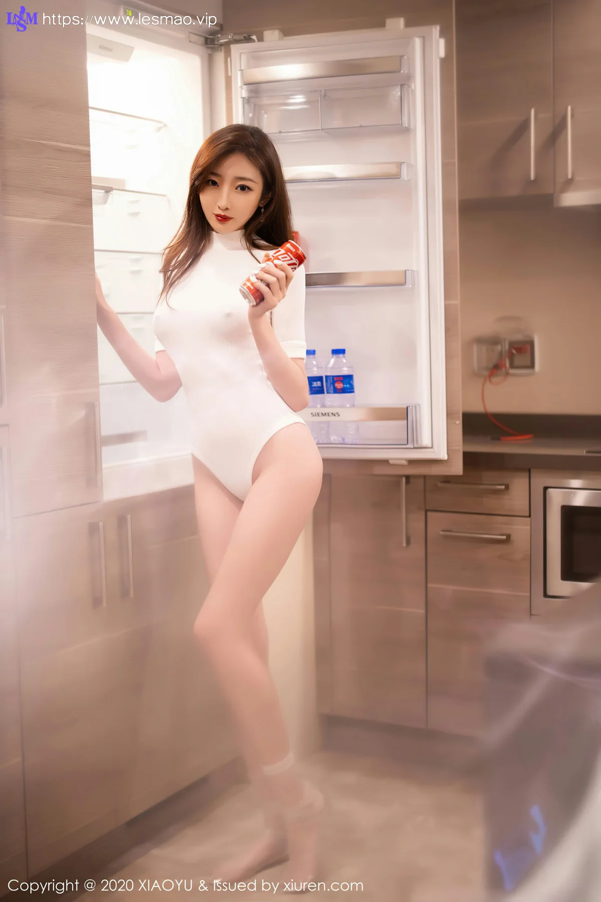 XIAOYU  语画界 Vol.389 白色连体衣透明丝袜 安琪yee - 43