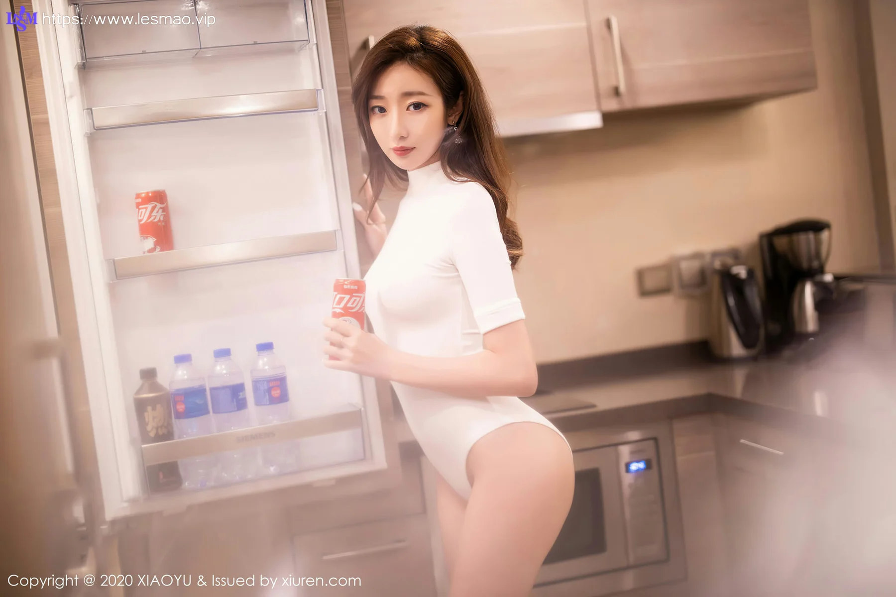 XIAOYU  语画界 Vol.389 白色连体衣透明丝袜 安琪yee - 46