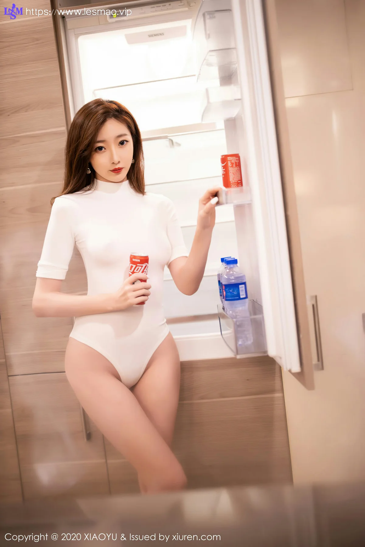 XIAOYU  语画界 Vol.389 白色连体衣透明丝袜 安琪yee - 53