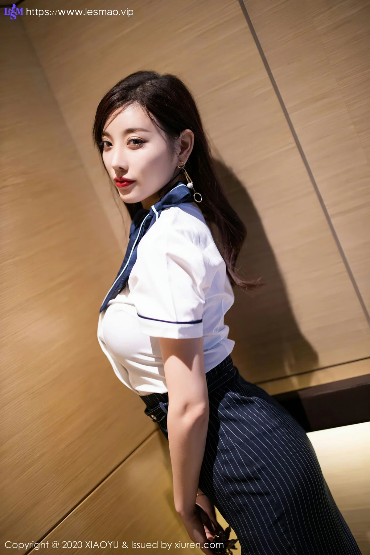 XIAOYU  语画界 Vol.393 杨晨晨sugar 甜美女神制服剧情主题 - 23