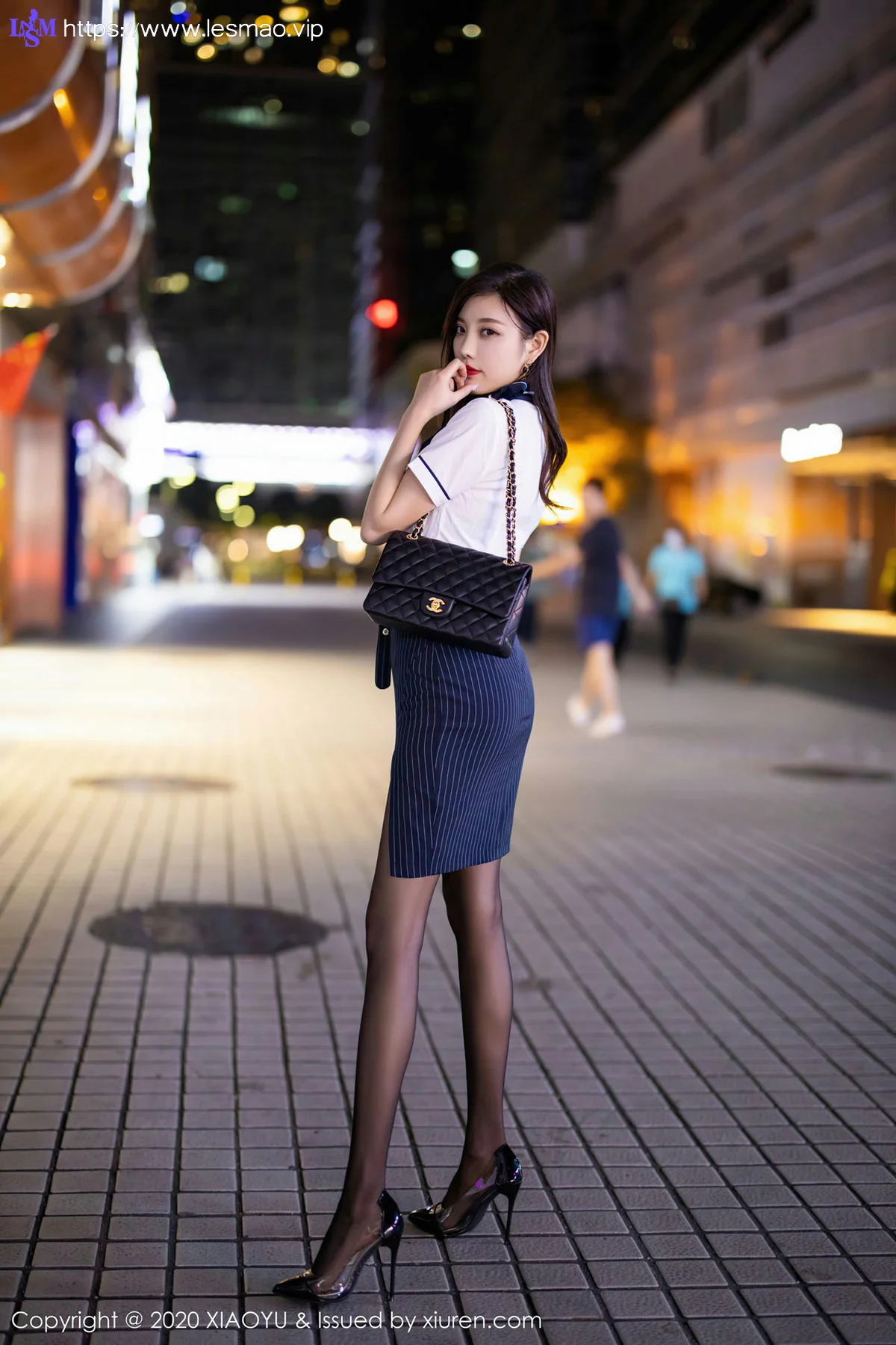 XIAOYU  语画界 Vol.393 杨晨晨sugar 甜美女神制服剧情主题 - 34