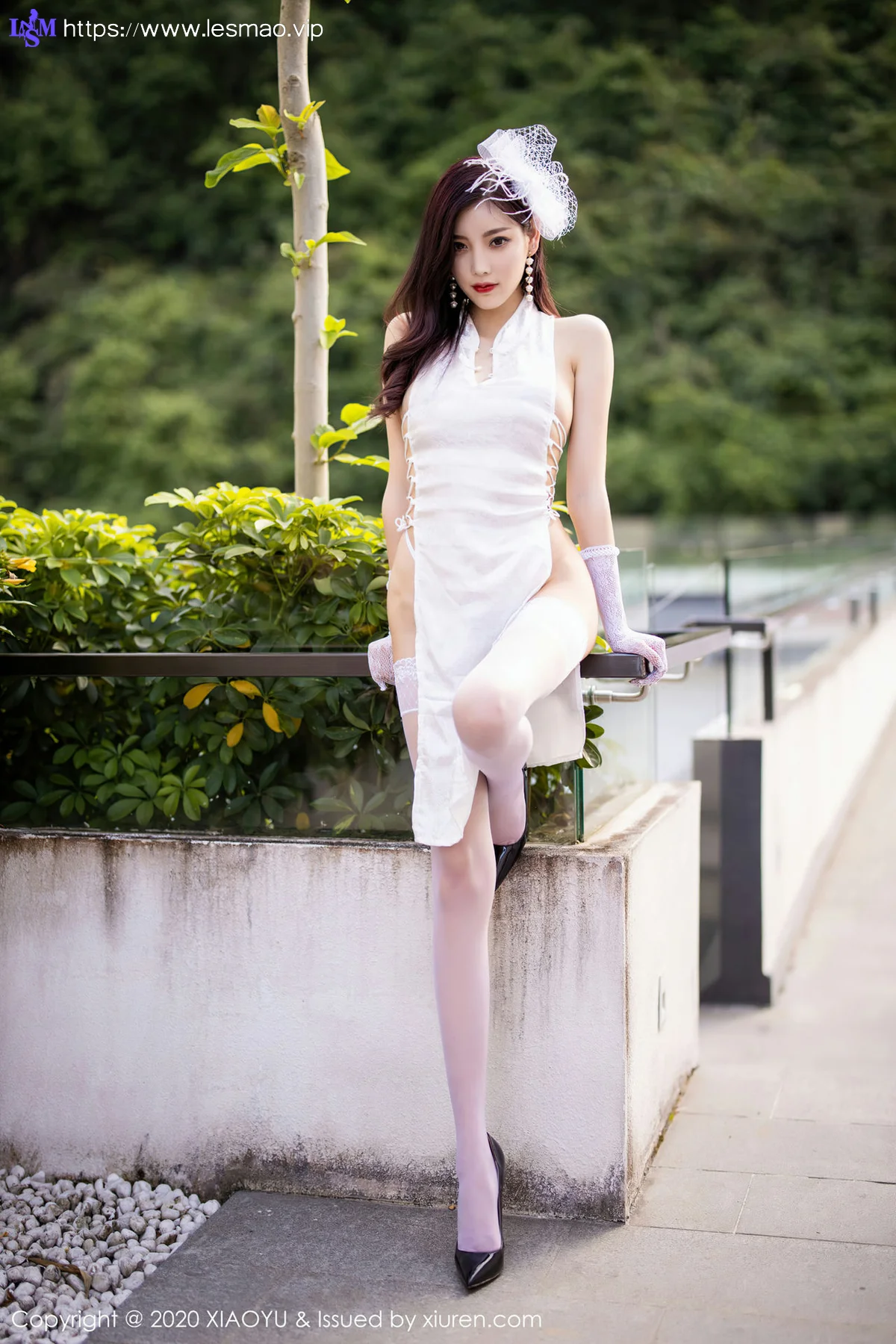 XIAOYU  语画界 Vol.403 贵妇开叉旗袍 杨晨晨 主题旅拍 - 13