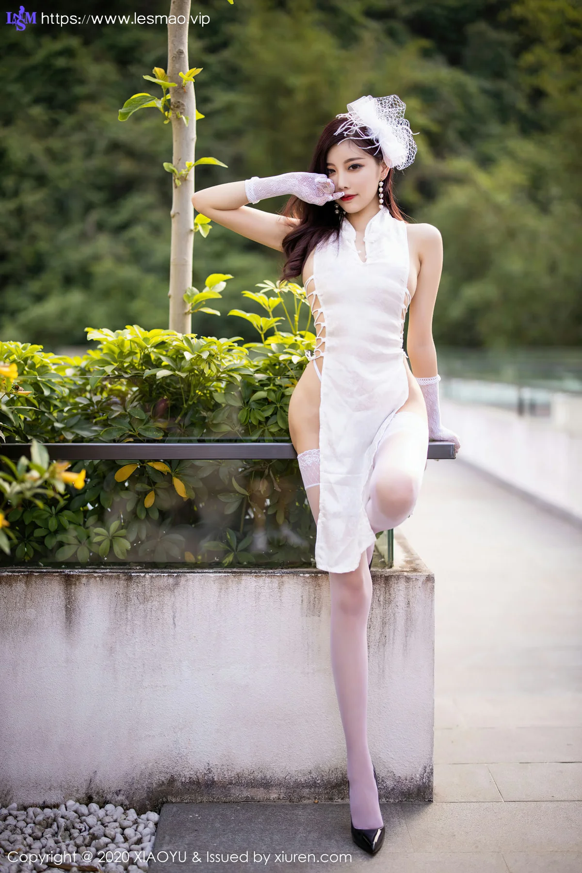XIAOYU  语画界 Vol.403 贵妇开叉旗袍 杨晨晨 主题旅拍 - 15