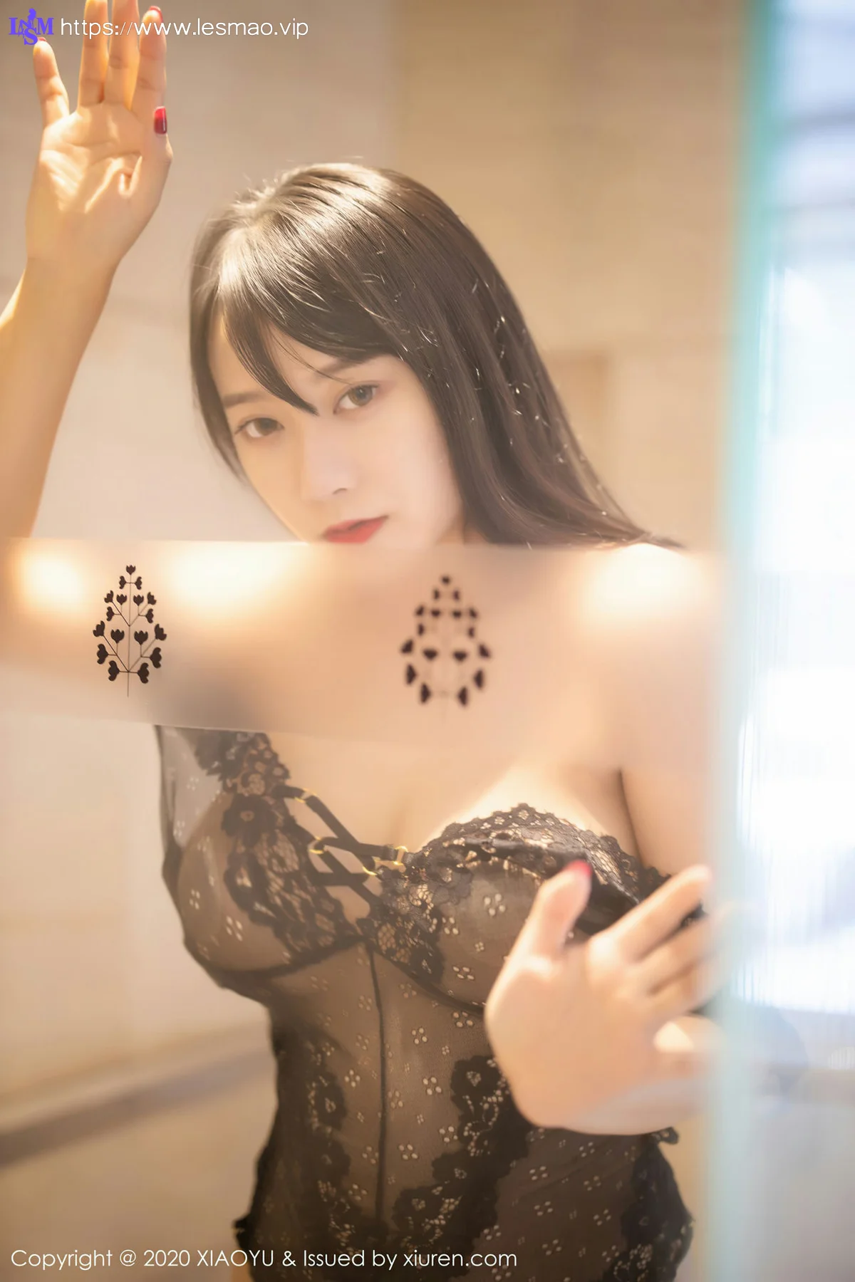 XIAOYU  语画界 Vol.404 何嘉颖 镂空蕾丝内衣 - 39