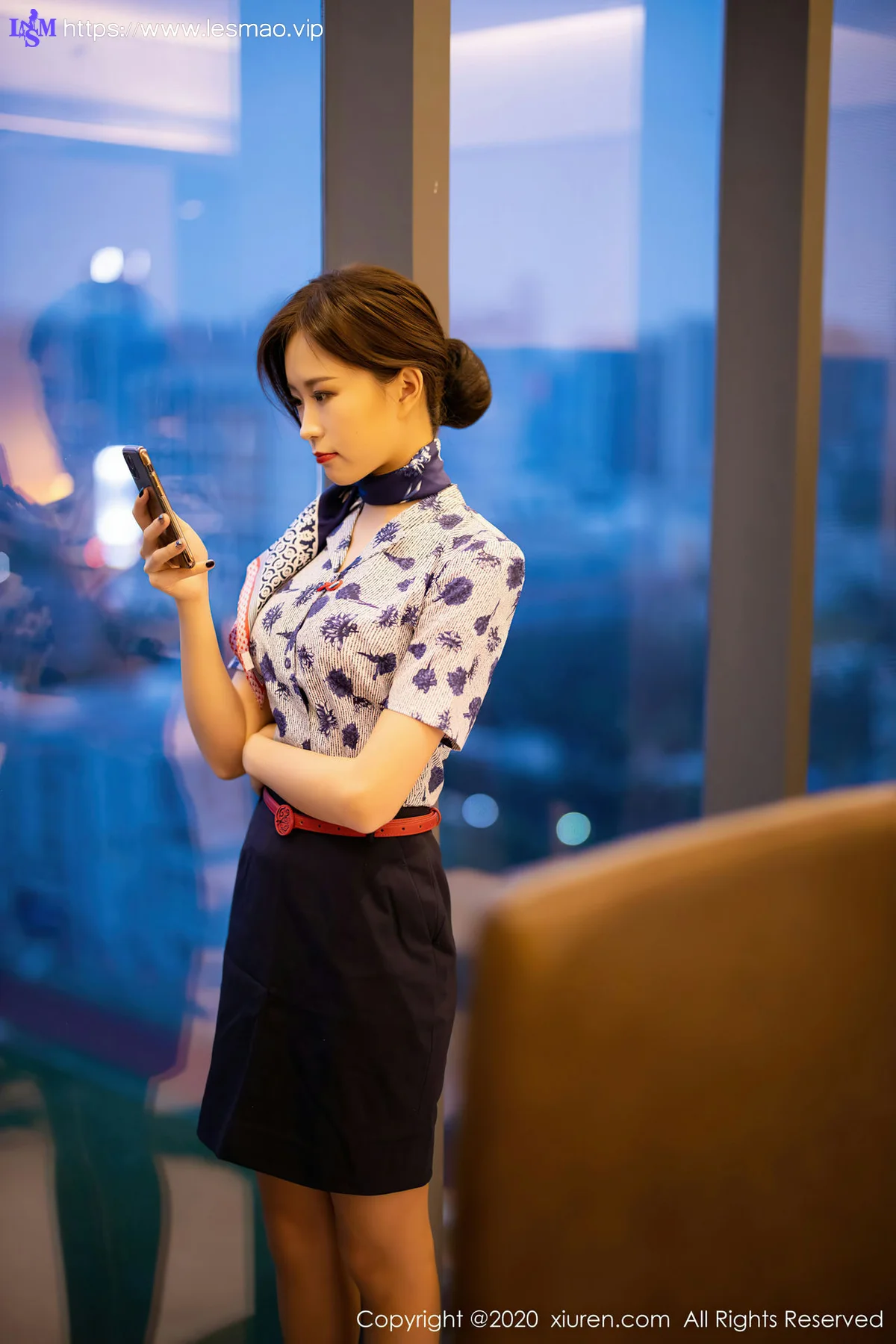 XIAOYU  语画界 Vol.407 空姐制服 杨紫嫣cynthia - 23