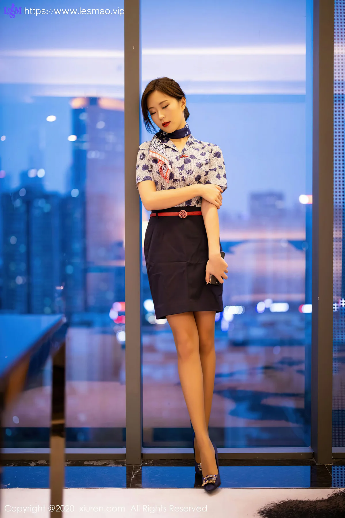 XIAOYU  语画界 Vol.407 空姐制服 杨紫嫣cynthia - 56