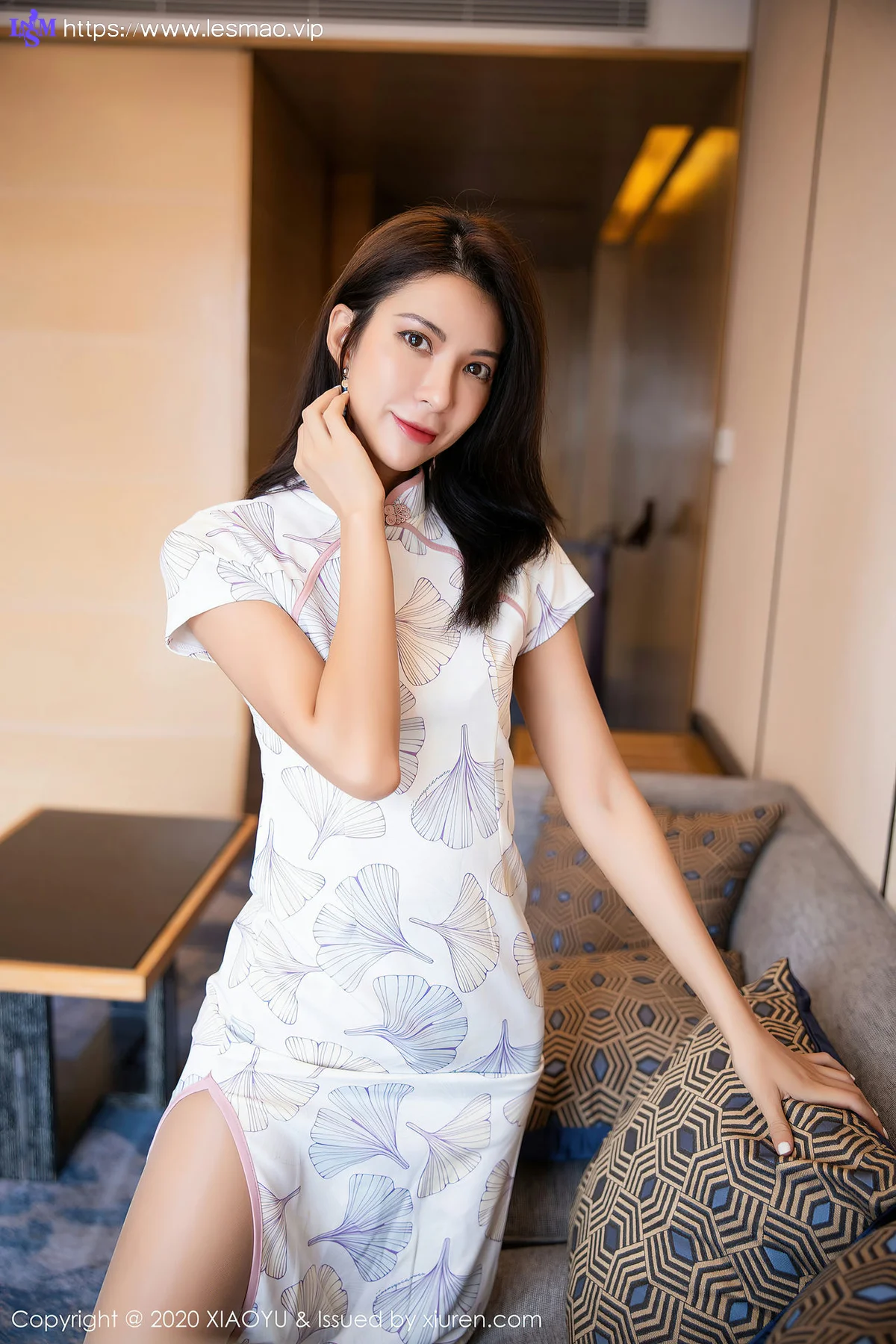 XIAOYU  语画界 Vol.424 carry 古典韵味旗袍朦胧丝袜 - 19