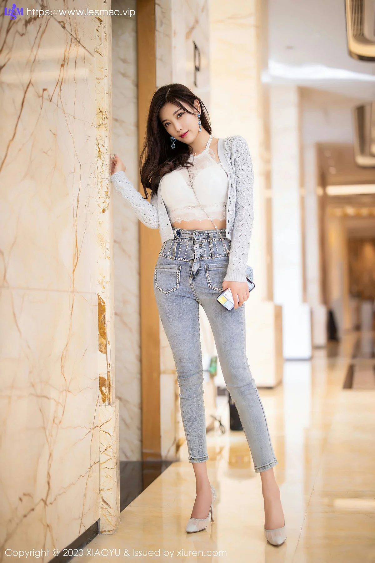XIAOYU  语画界 Vol.433 蕾丝内衣浴室 杨晨晨 - 36