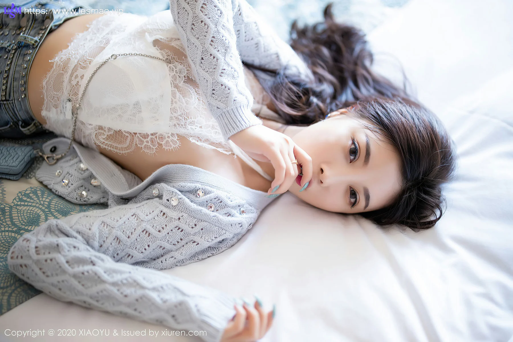 XIAOYU  语画界 Vol.433 蕾丝内衣浴室 杨晨晨 - 41