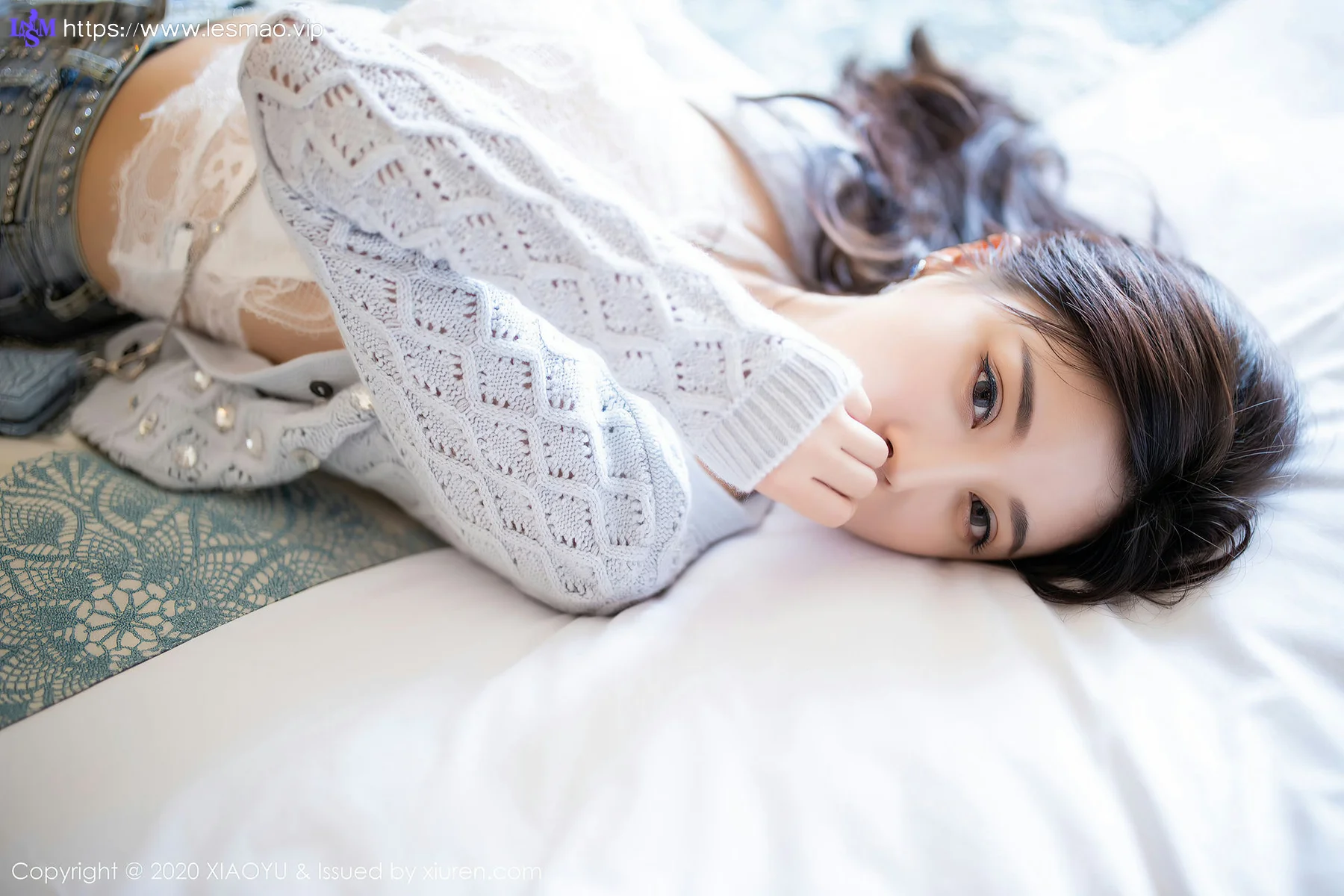 XIAOYU  语画界 Vol.433 蕾丝内衣浴室 杨晨晨 - 42