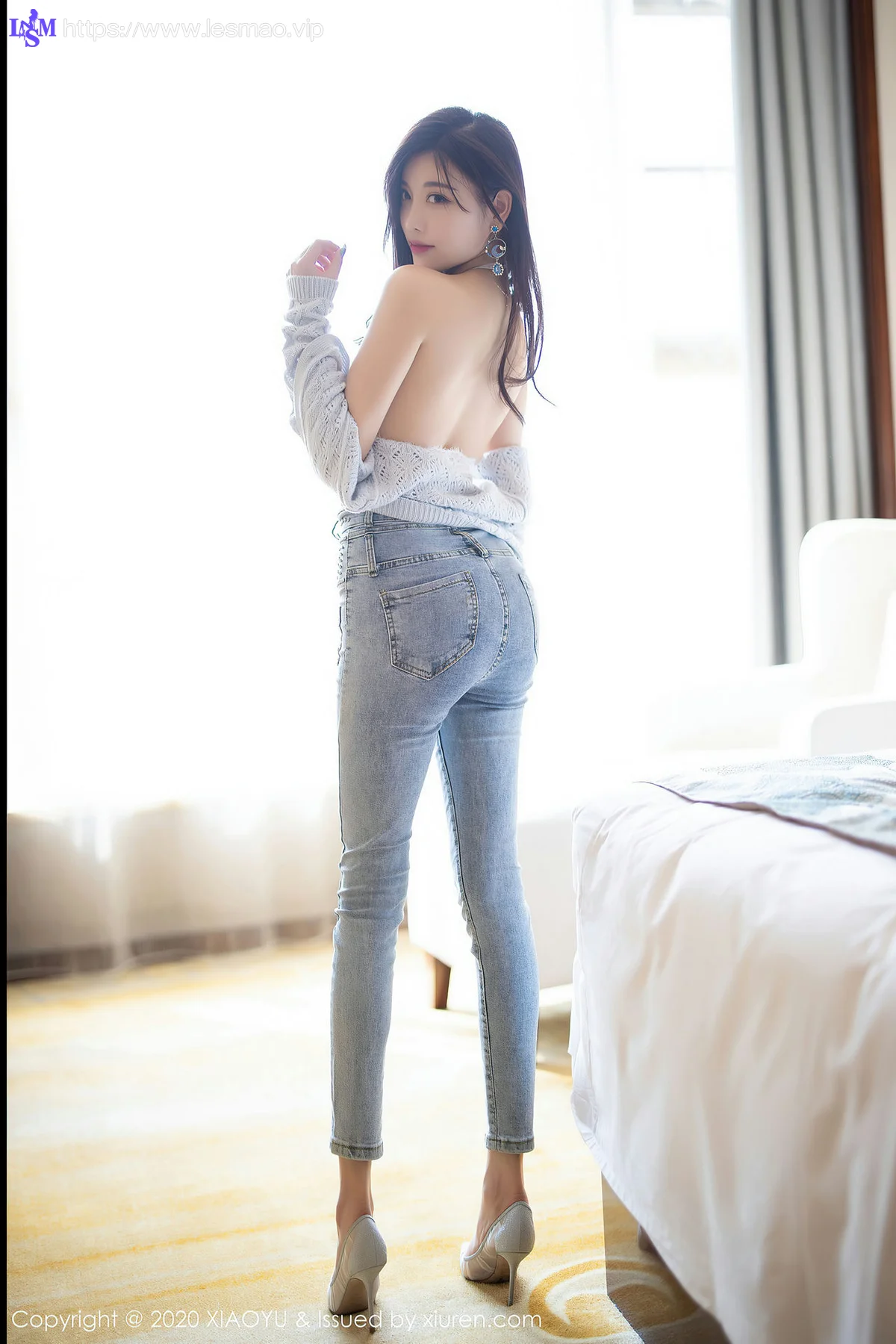XIAOYU  语画界 Vol.433 蕾丝内衣浴室 杨晨晨 - 44