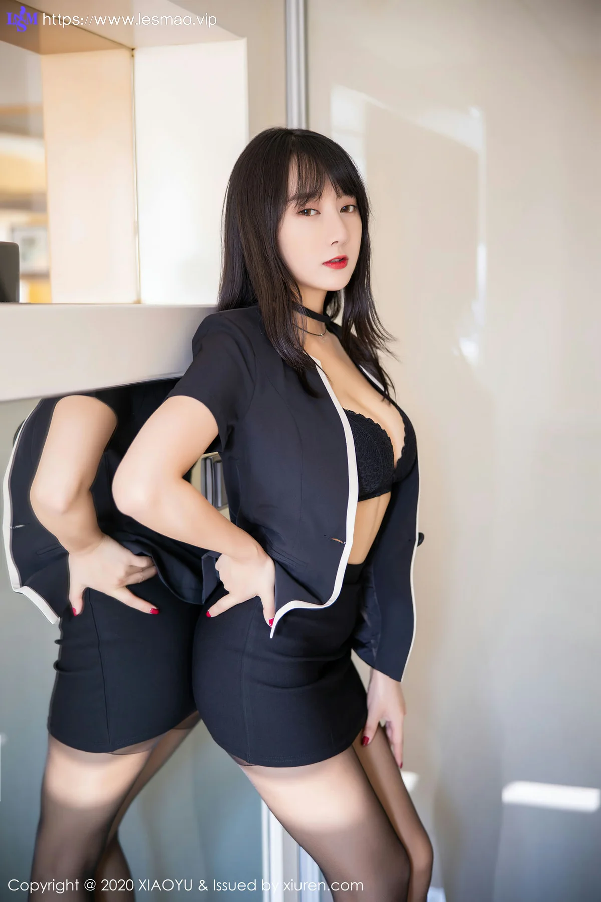 XIAOYU  语画界 Vol.436 经典职业制服 何嘉颖 - 44