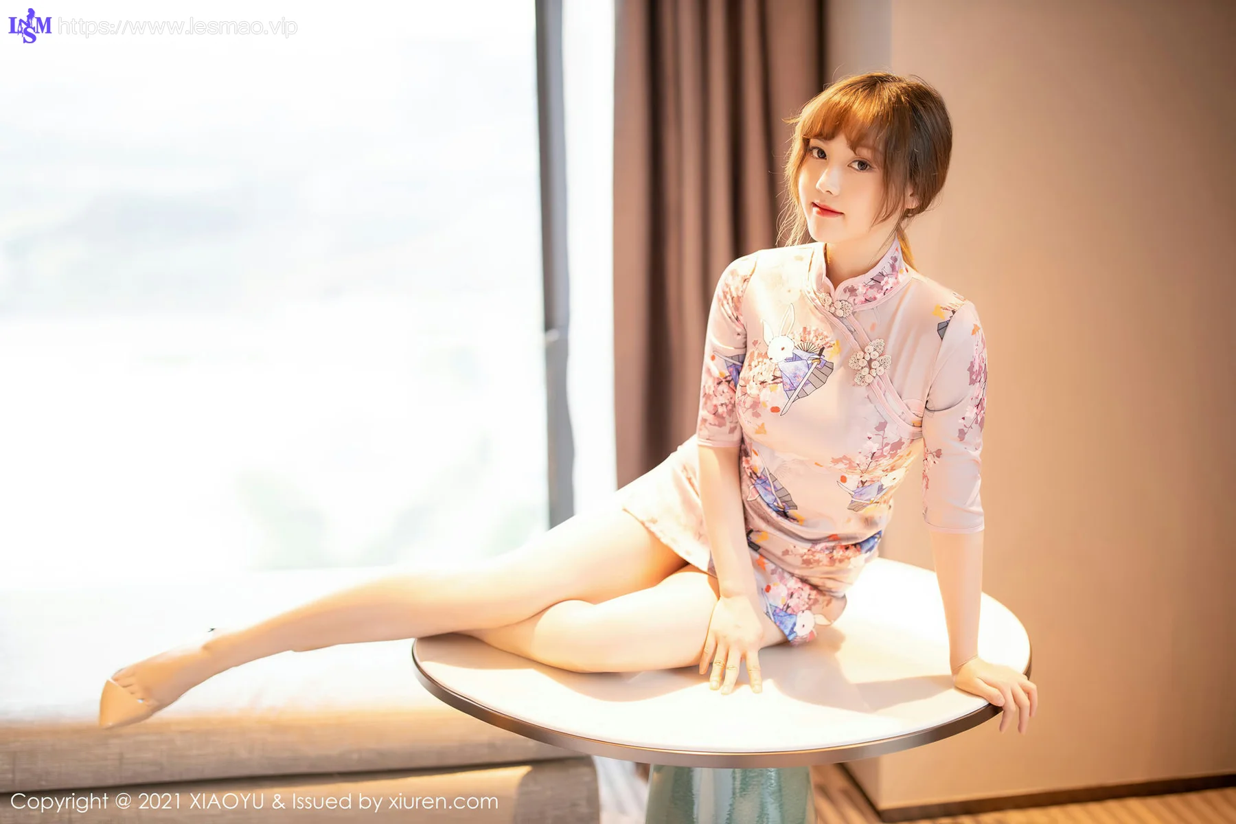 XIAOYU  语画界 Vol.448 微胖美眉韵味旗袍 豆瓣酱 - 11